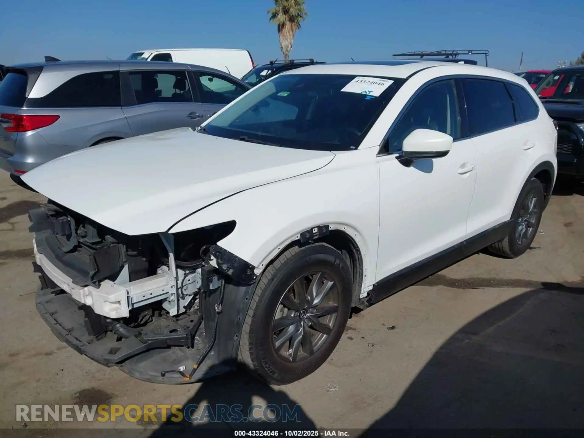 2 Фотография поврежденного автомобиля JM3TCBCY1M0524658 MAZDA CX-9 2021