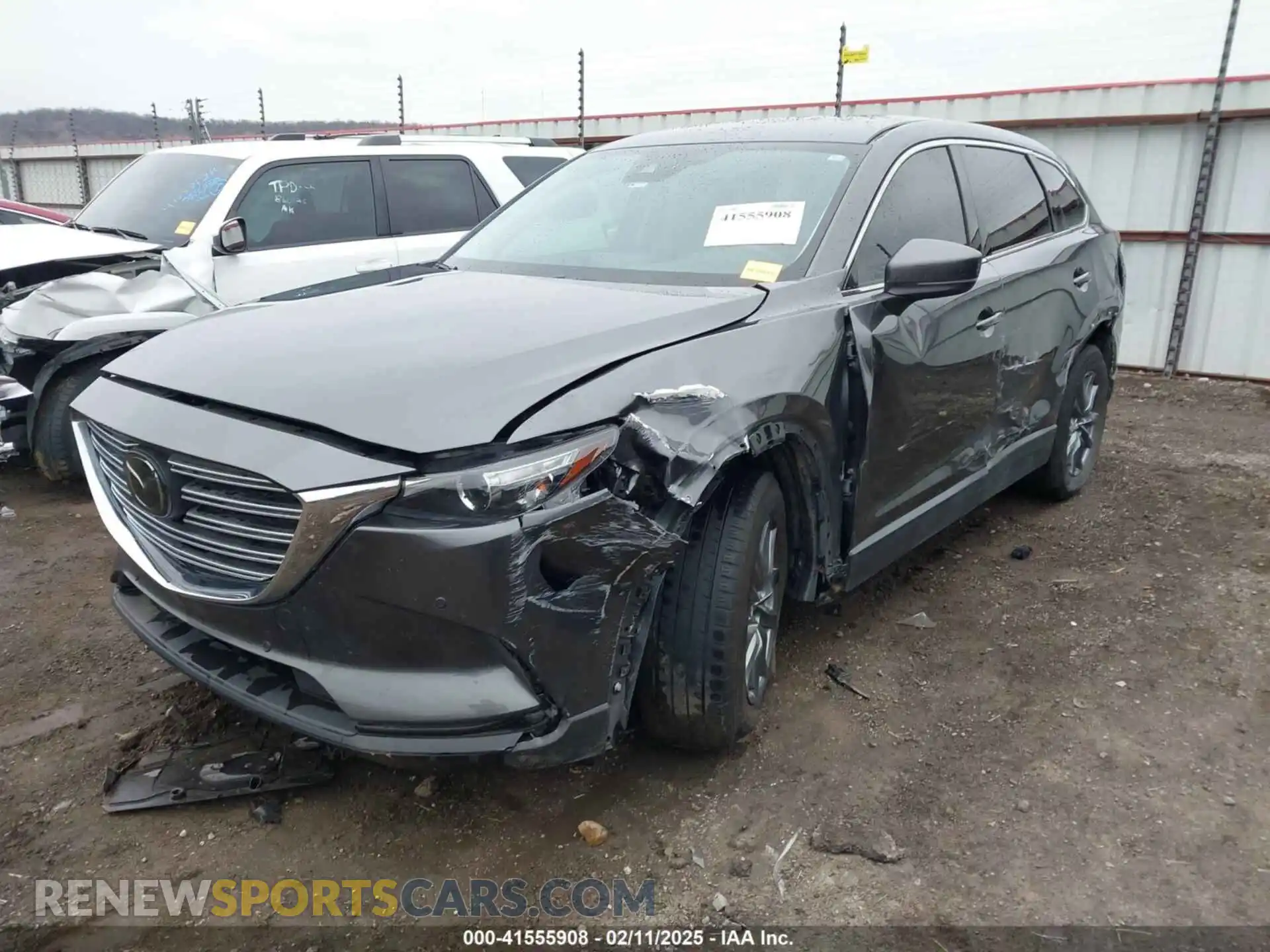 2 Photograph of a damaged car JM3TCBCY1M0530928 MAZDA CX-9 2021