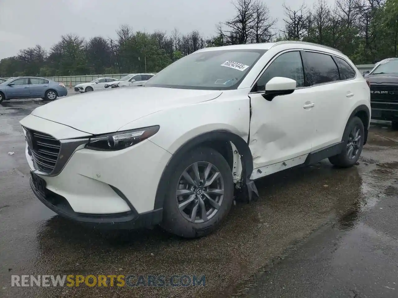 1 Photograph of a damaged car JM3TCBCY1M0536616 MAZDA CX-9 2021