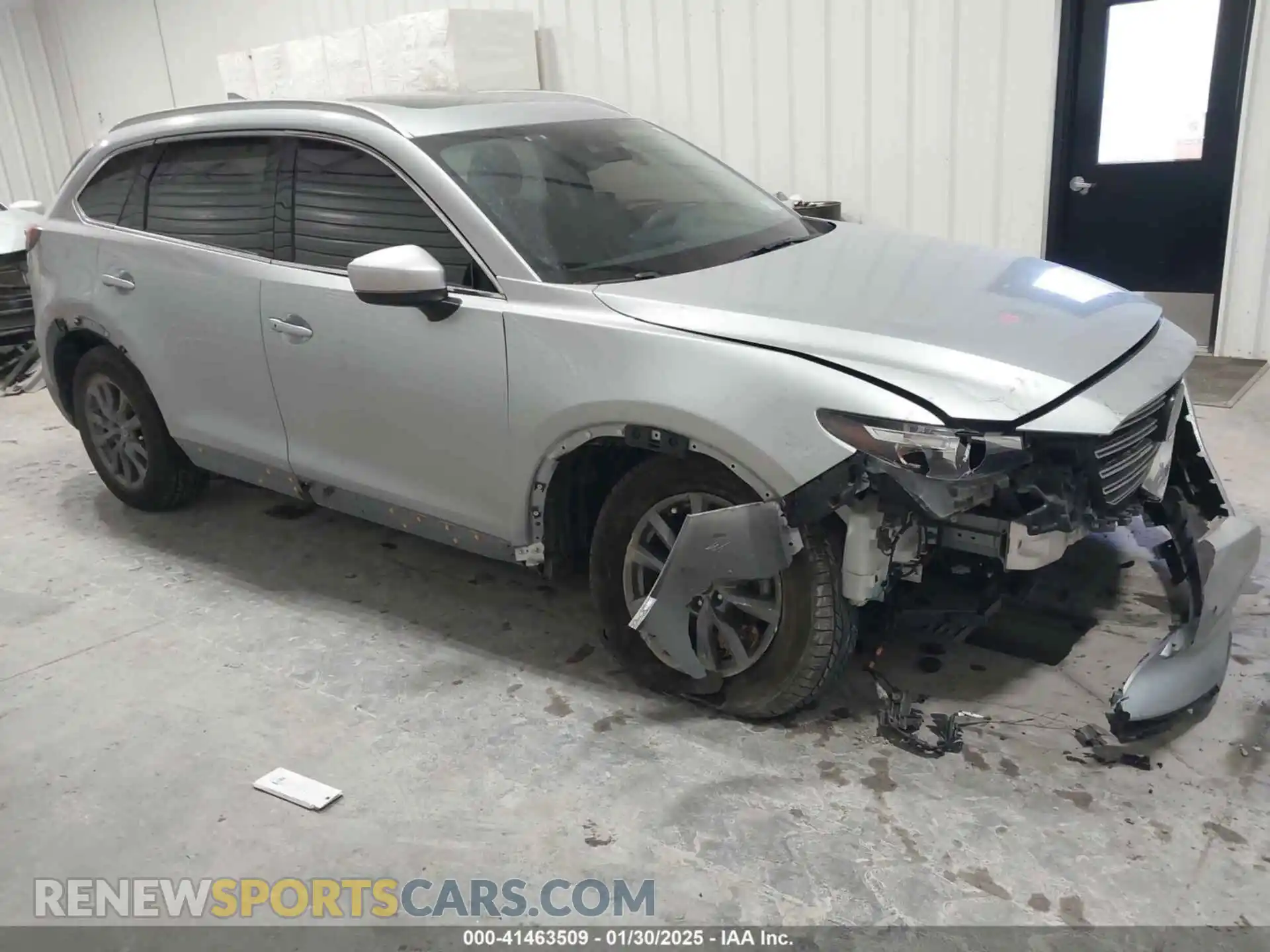 1 Photograph of a damaged car JM3TCBCY4M0518966 MAZDA CX-9 2021