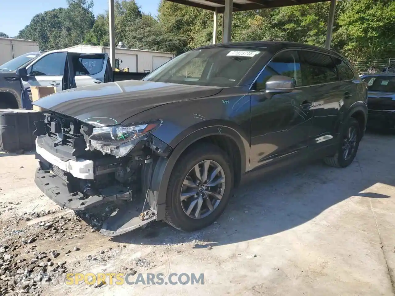 1 Photograph of a damaged car JM3TCBCY5M0505661 MAZDA CX-9 2021