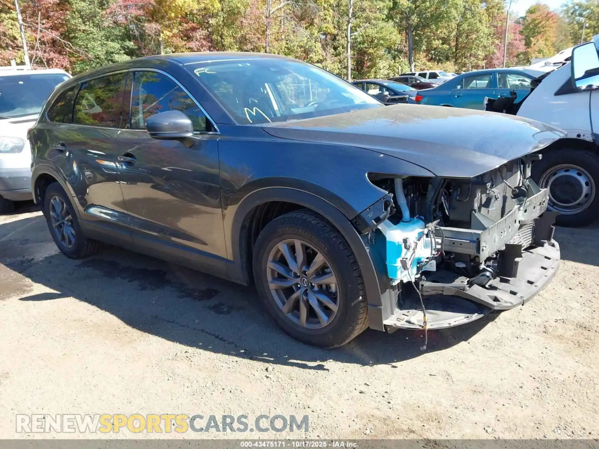 1 Photograph of a damaged car JM3TCBCY5M0507748 MAZDA CX-9 2021