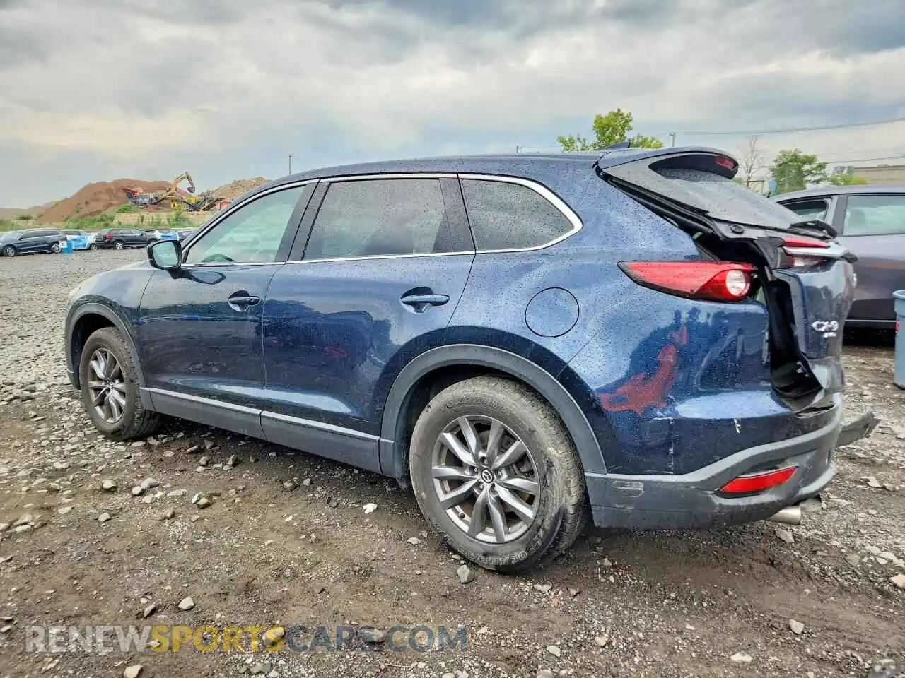 2 Photograph of a damaged car JM3TCBCY5M0510942 MAZDA CX-9 2021