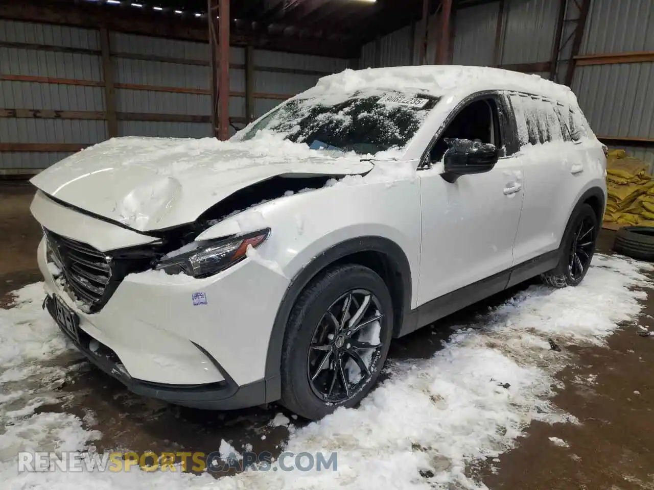 1 Photograph of a damaged car JM3TCBCY6M0528317 MAZDA CX-9 2021