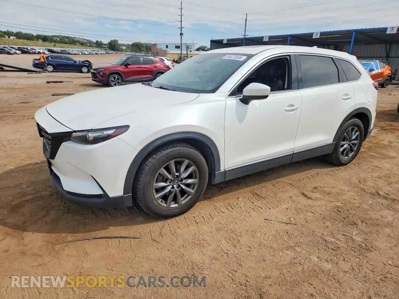 1 Photograph of a damaged car JM3TCBCY6M0541326 MAZDA CX-9 2021