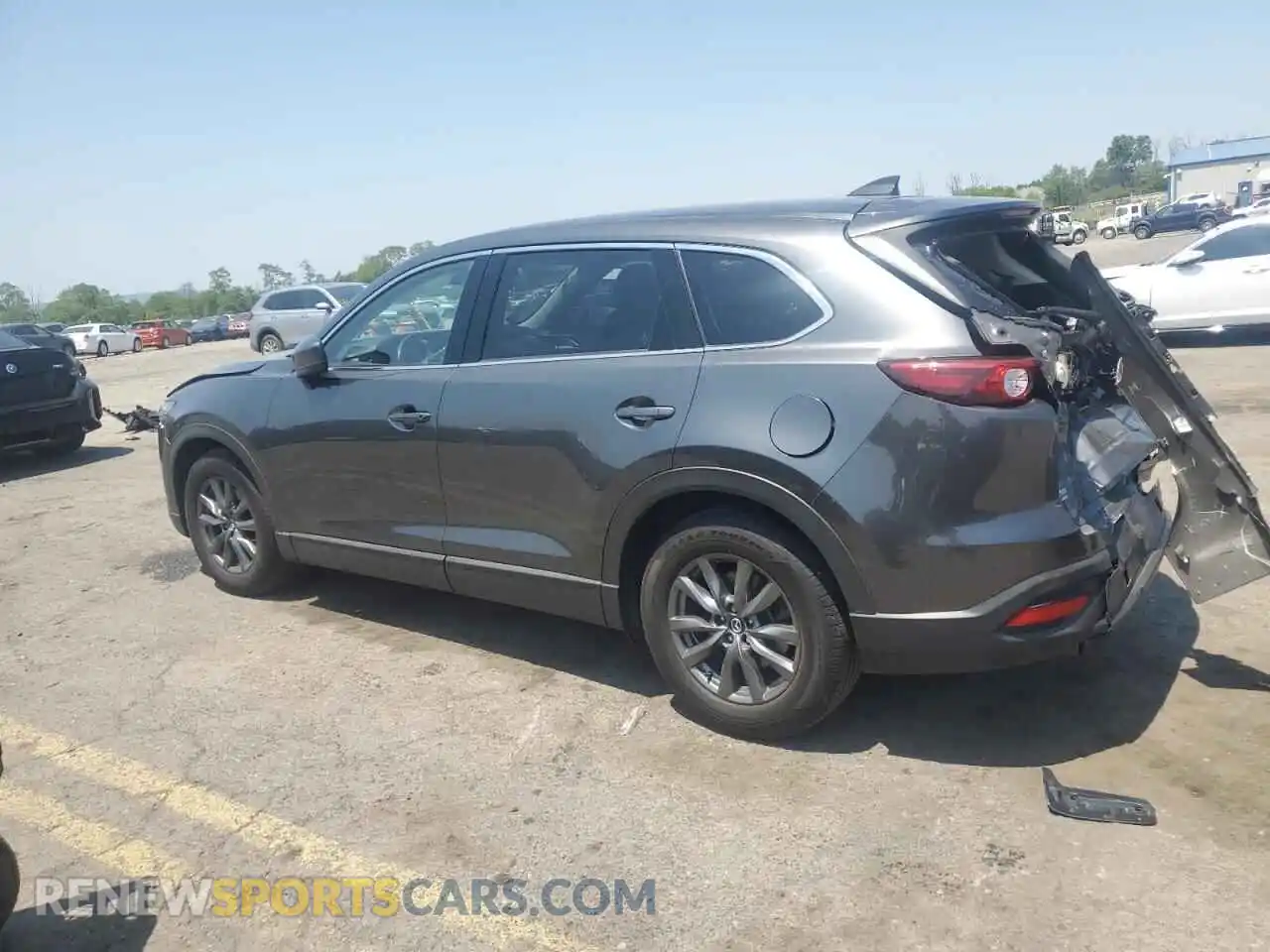 2 Photograph of a damaged car JM3TCBCY6M0542251 MAZDA CX-9 2021