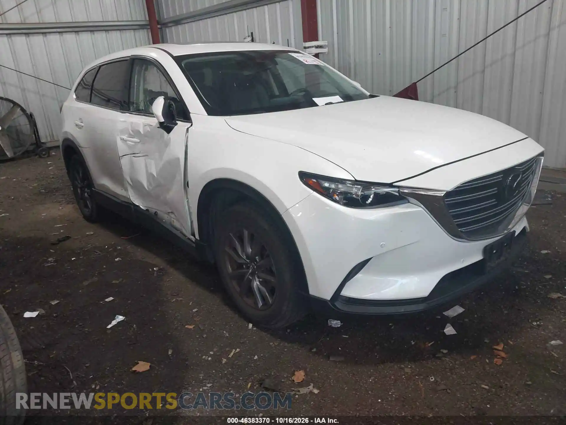 1 Photograph of a damaged car JM3TCBCY7M0507671 MAZDA CX-9 2021