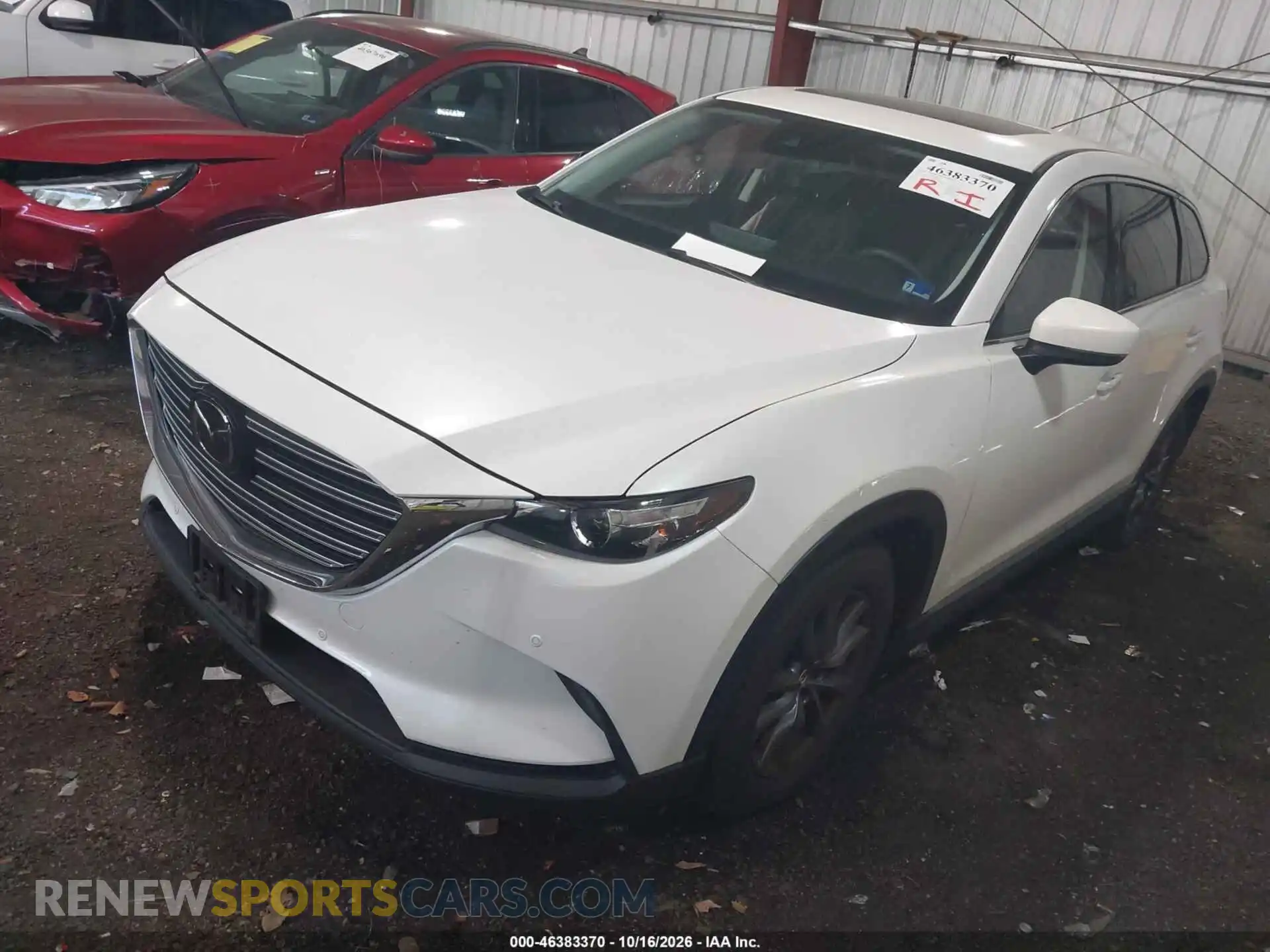 2 Photograph of a damaged car JM3TCBCY7M0507671 MAZDA CX-9 2021