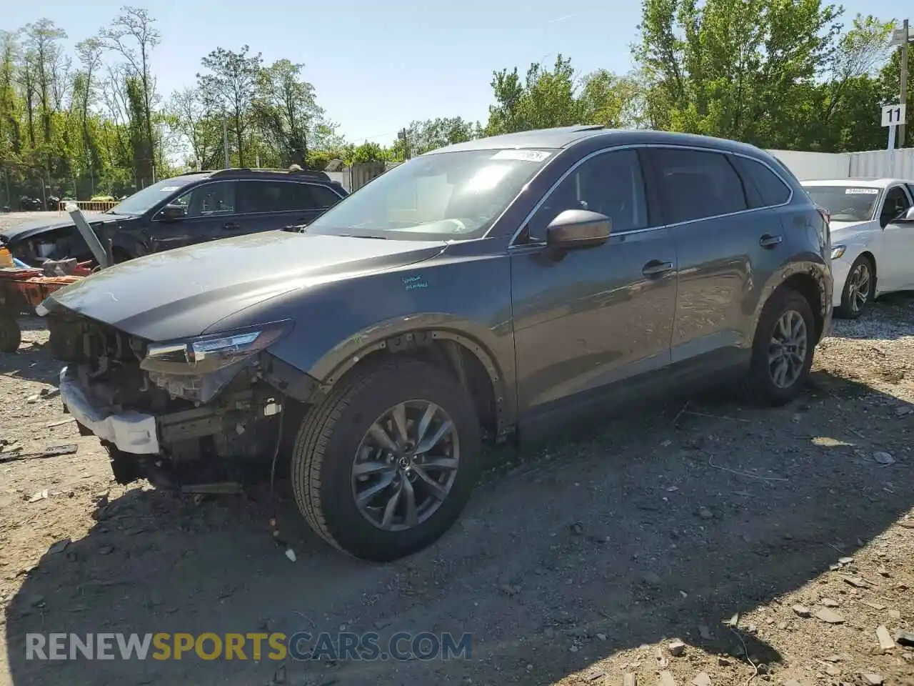 1 Photograph of a damaged car JM3TCBCY7M0515088 MAZDA CX-9 2021