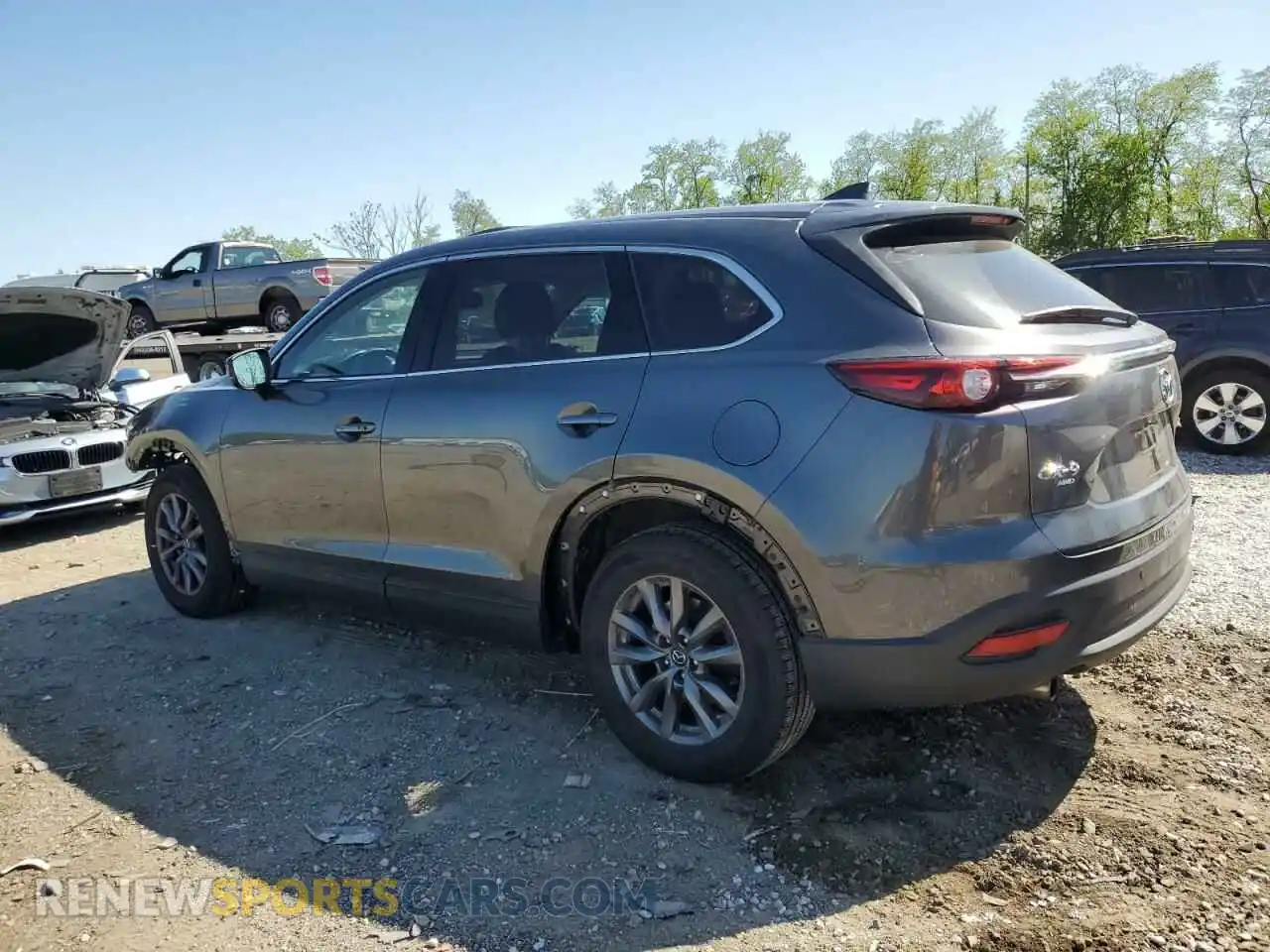 2 Photograph of a damaged car JM3TCBCY7M0515088 MAZDA CX-9 2021