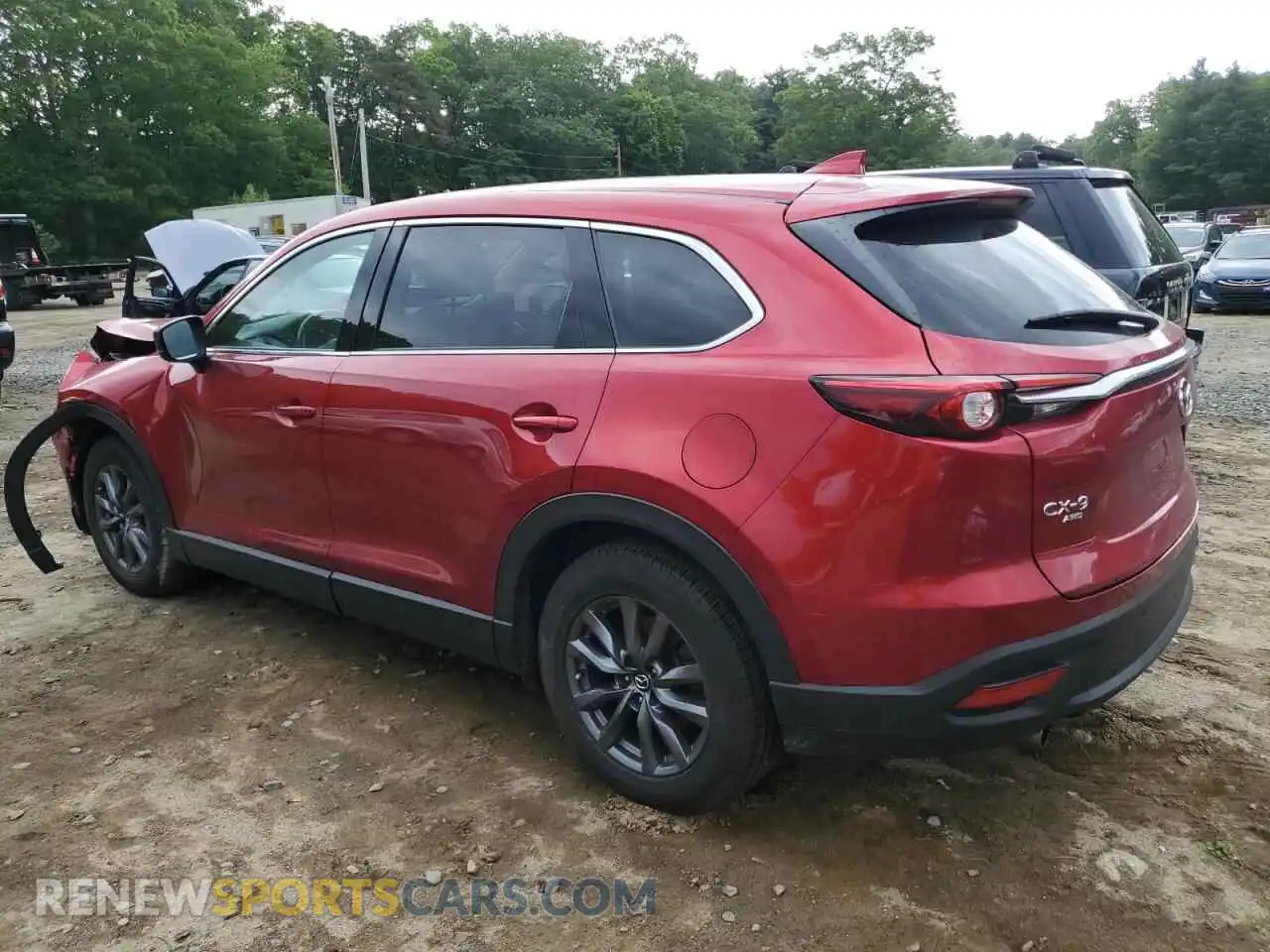 2 Photograph of a damaged car JM3TCBCY7M0532585 MAZDA CX-9 2021