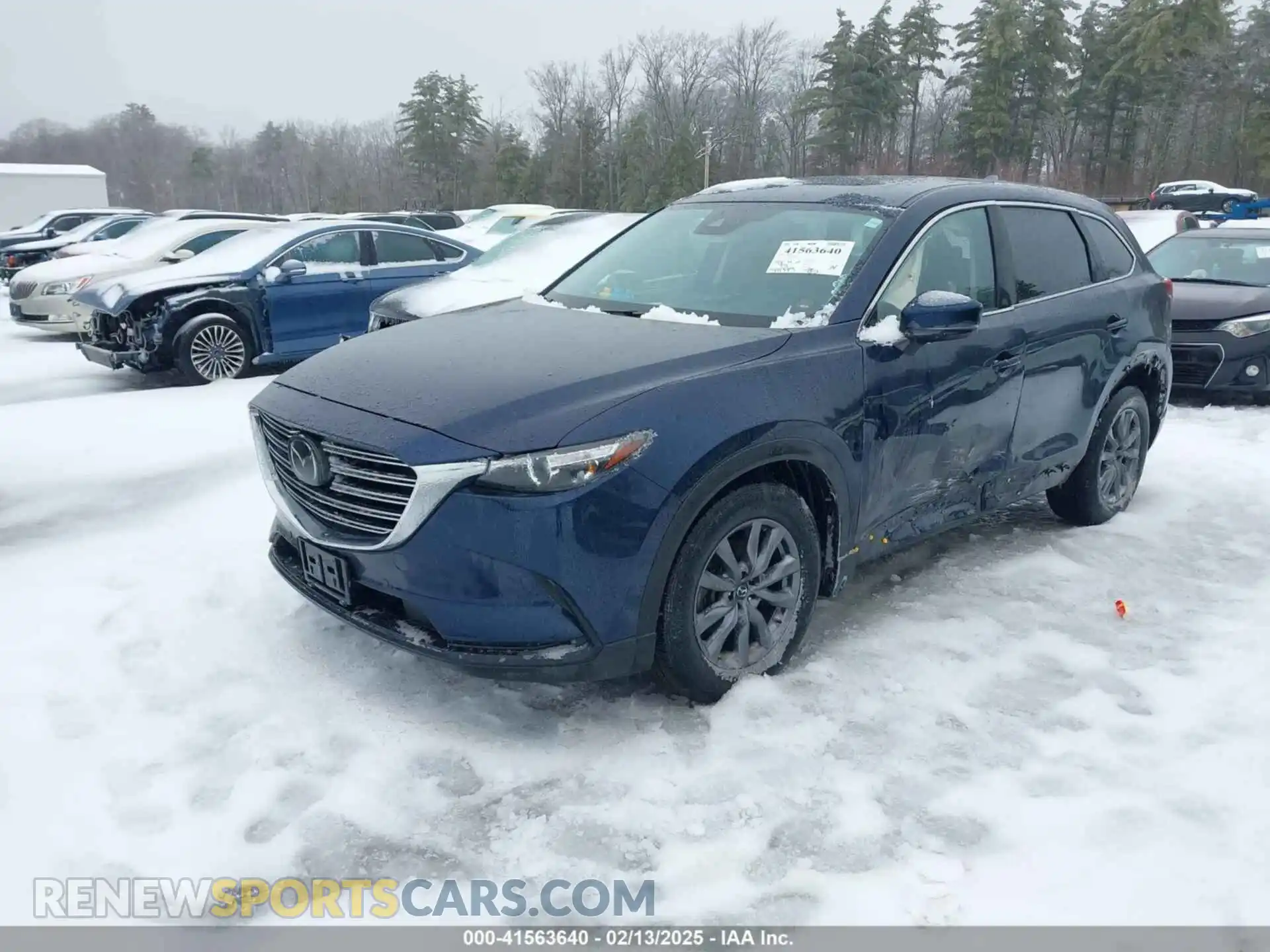 2 Photograph of a damaged car JM3TCBCY8M0509073 MAZDA CX-9 2021