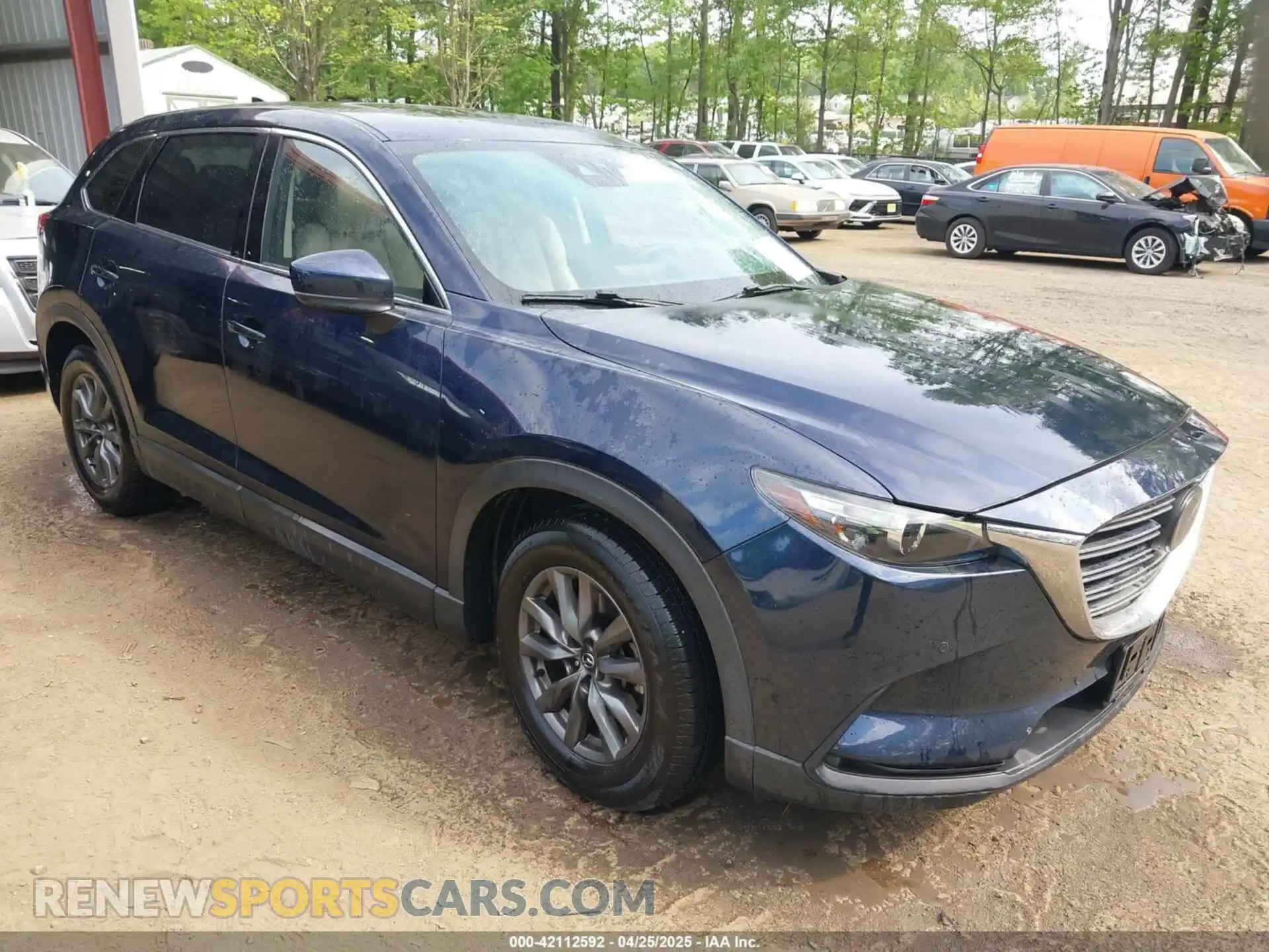 1 Photograph of a damaged car JM3TCBCY8M0541991 MAZDA CX-9 2021