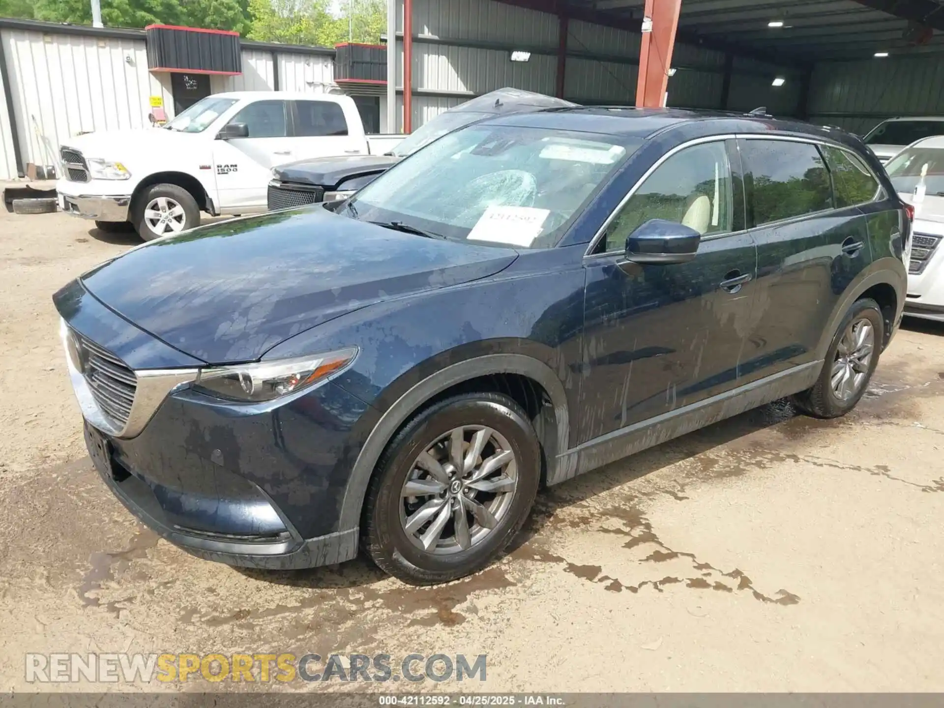 2 Photograph of a damaged car JM3TCBCY8M0541991 MAZDA CX-9 2021