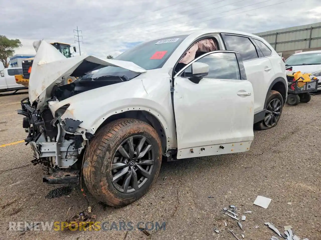 1 Photograph of a damaged car JM3TCBCY9M0519739 MAZDA CX-9 2021
