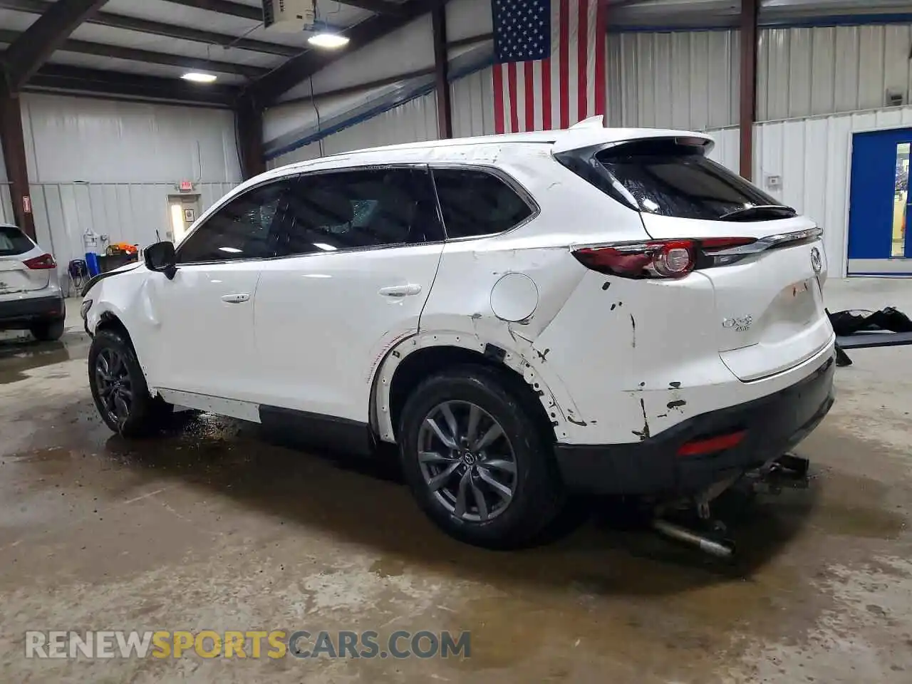 2 Photograph of a damaged car JM3TCBCYXM0507437 MAZDA CX-9 2021
