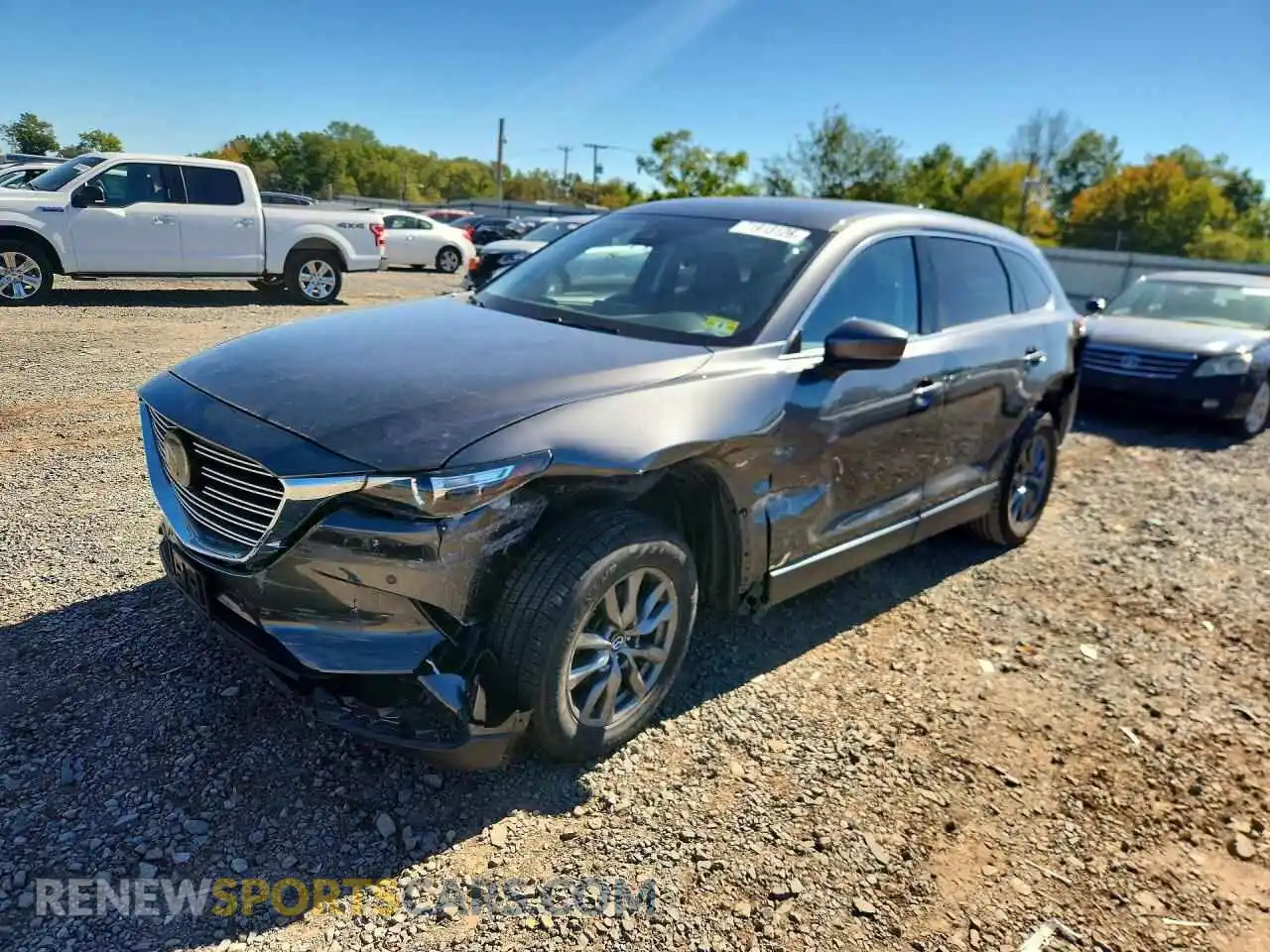 1 Photograph of a damaged car JM3TCBCYXM0520074 MAZDA CX-9 2021