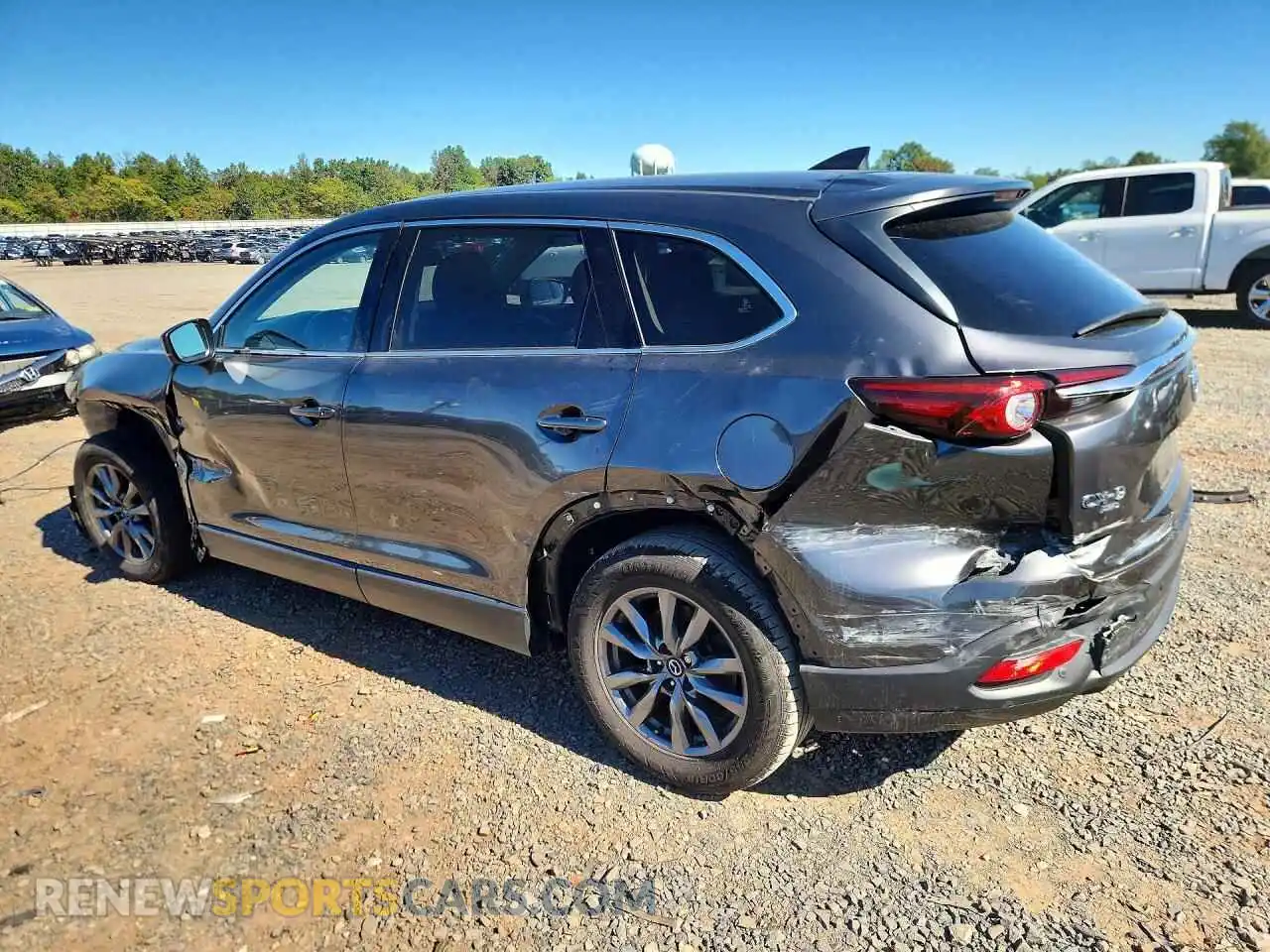 2 Photograph of a damaged car JM3TCBCYXM0520074 MAZDA CX-9 2021