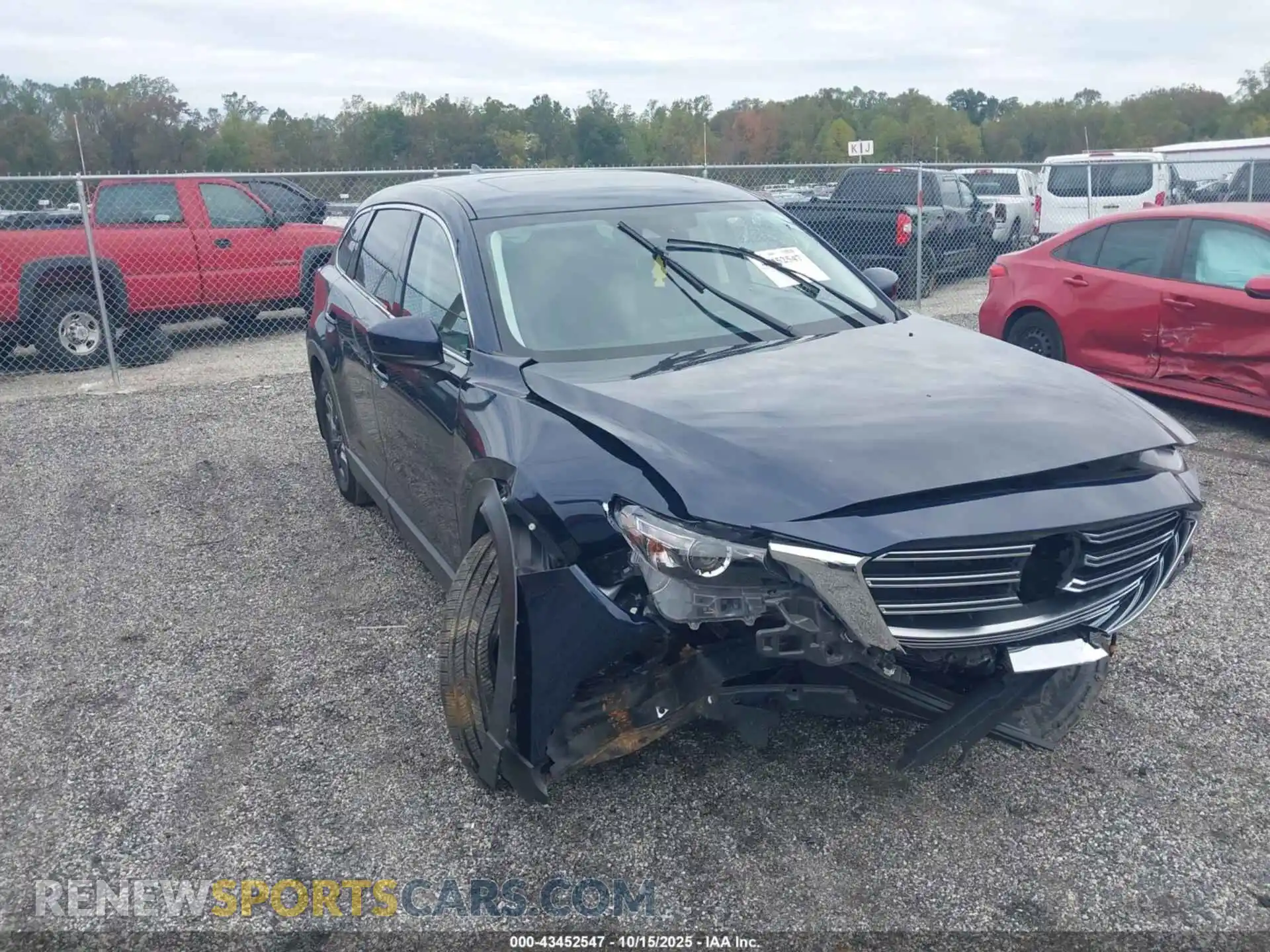 1 Photograph of a damaged car JM3TCBCYXM0521709 MAZDA CX-9 2021