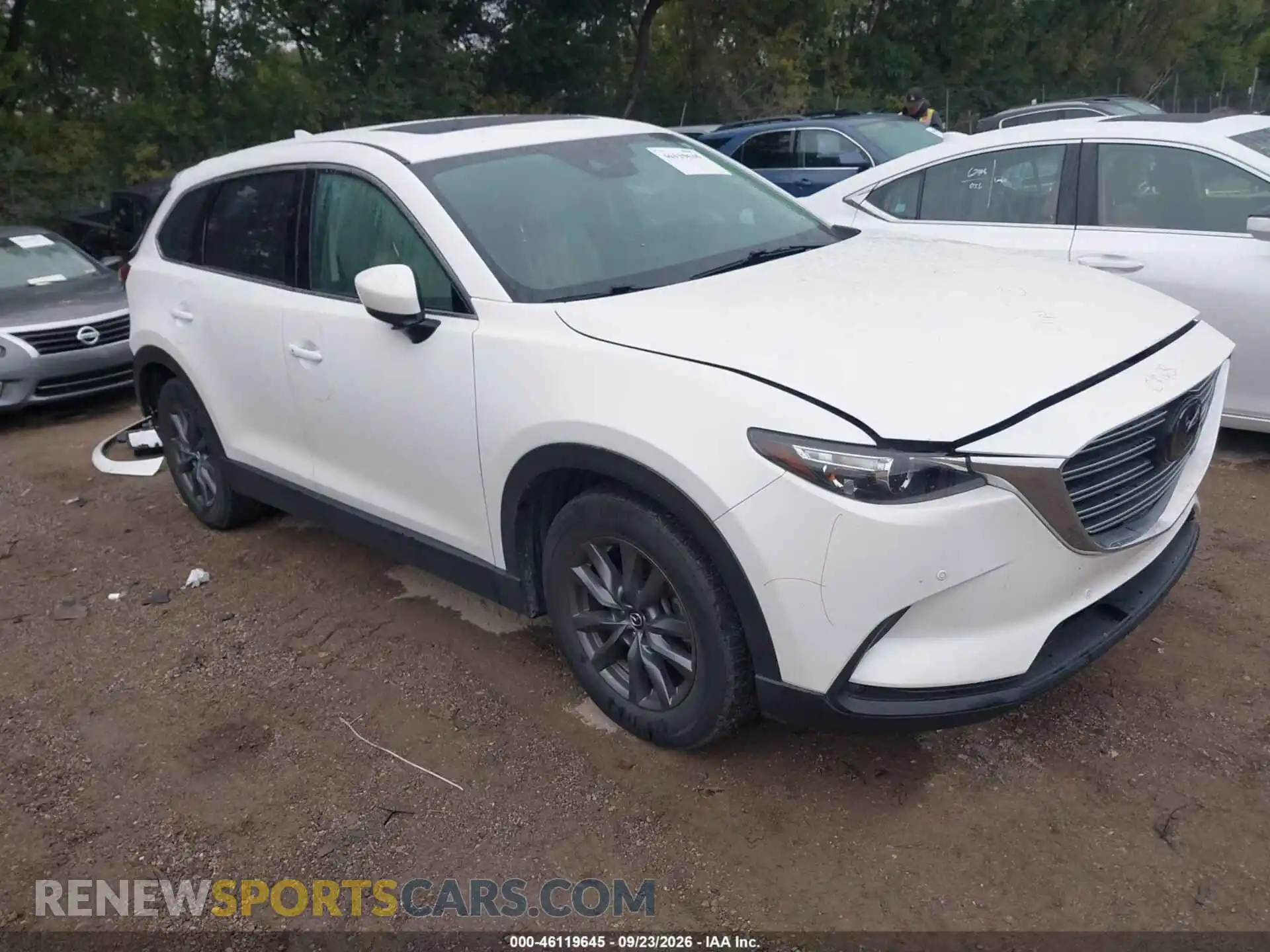 1 Photograph of a damaged car JM3TCBCYXM0534234 MAZDA CX-9 2021