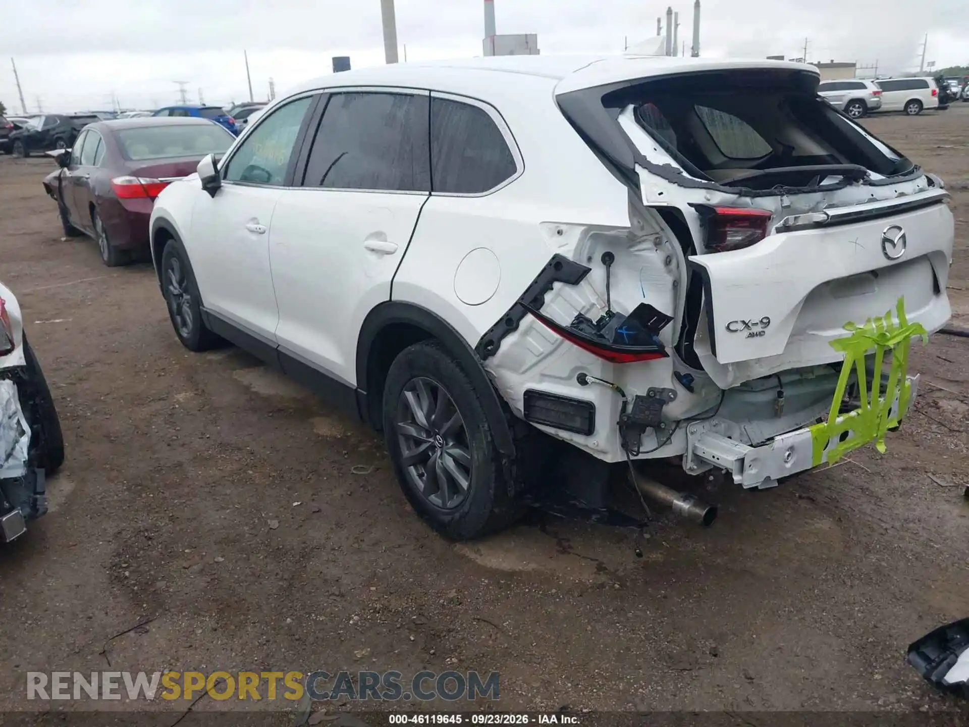 3 Photograph of a damaged car JM3TCBCYXM0534234 MAZDA CX-9 2021