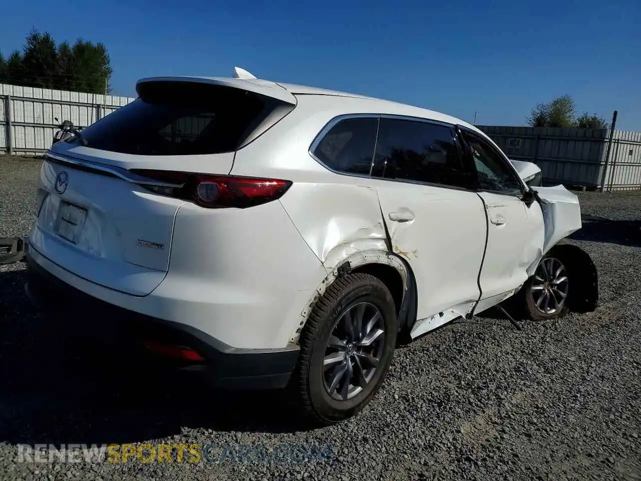 3 Photograph of a damaged car JM3TCBCYXM0537540 MAZDA CX-9 2021
