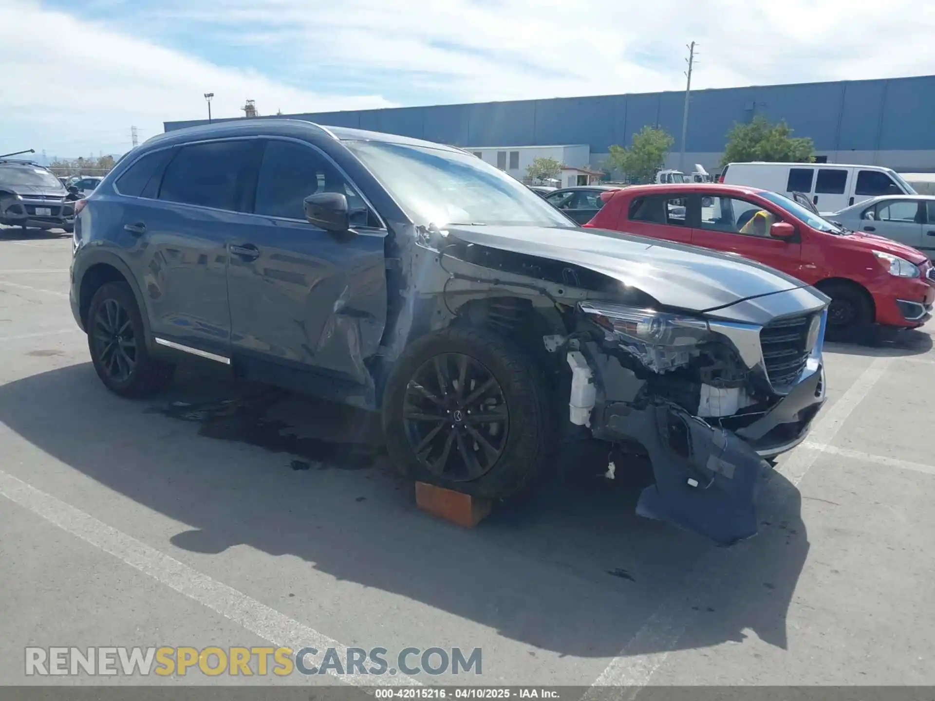 1 Photograph of a damaged car JM3TCBDY0M0503640 MAZDA CX-9 2021