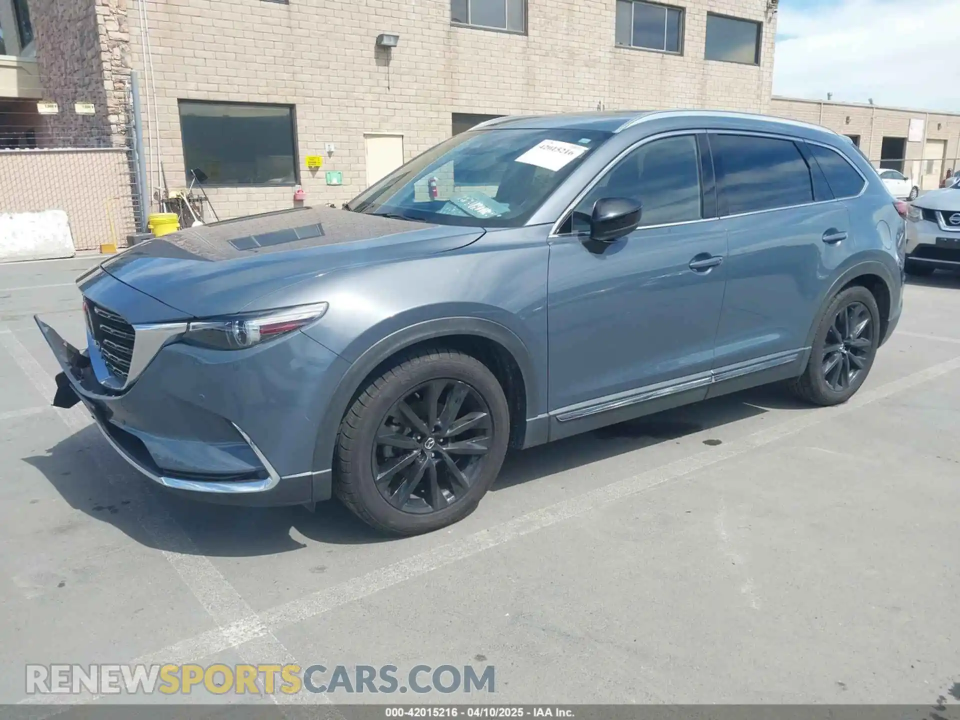 2 Photograph of a damaged car JM3TCBDY0M0503640 MAZDA CX-9 2021