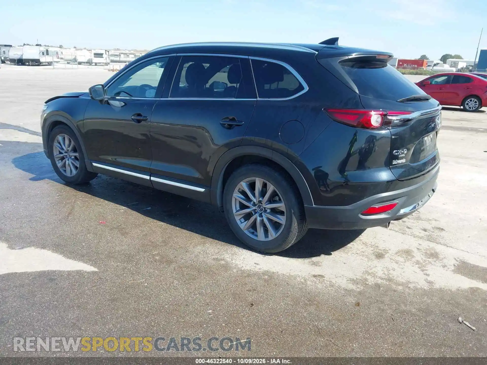 3 fotografías del automóvil dañado JM3TCBDY0M0518252 MAZDA CX-9 2021