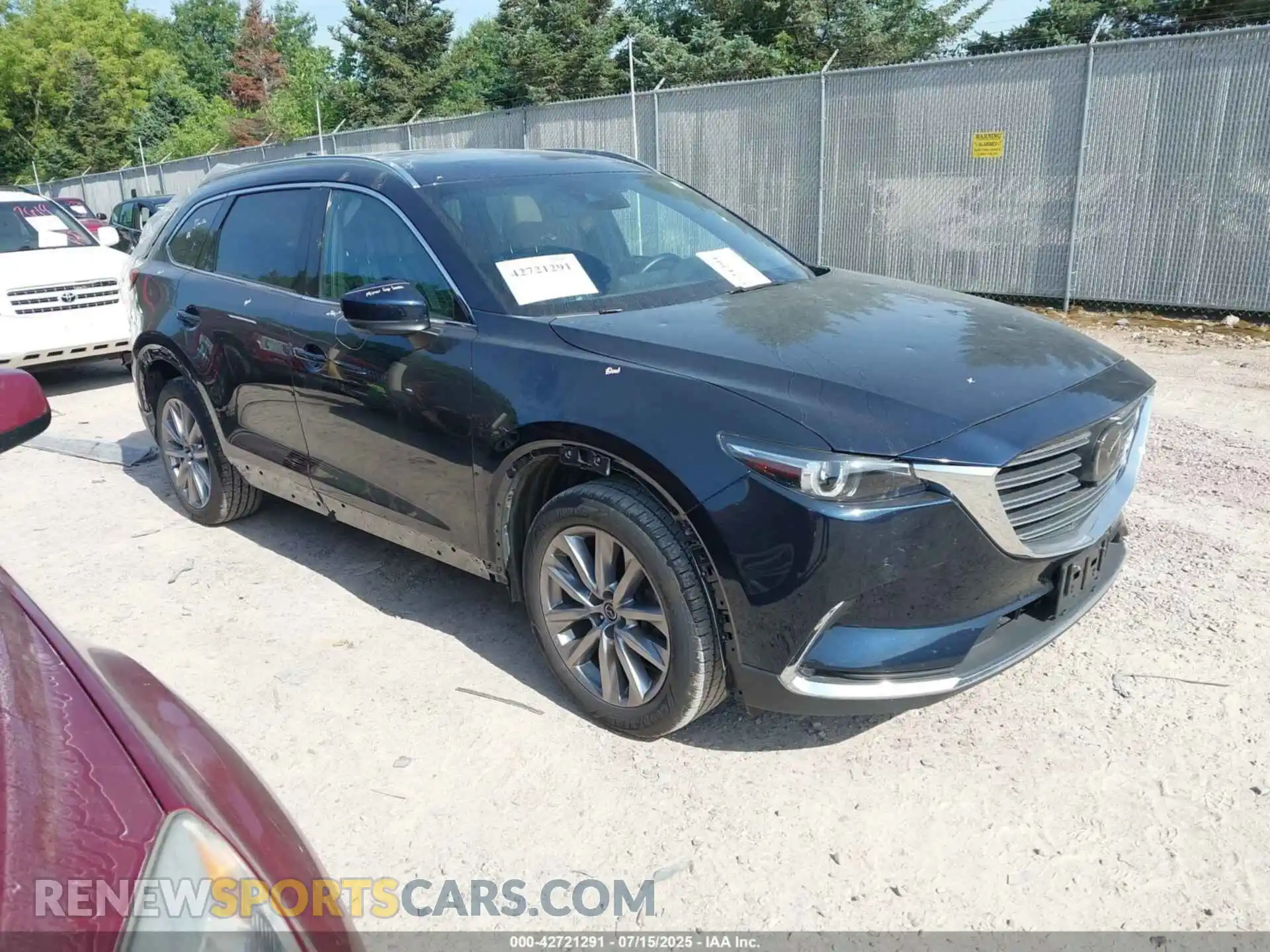1 Photograph of a damaged car JM3TCBDY0M0519370 MAZDA CX-9 2021