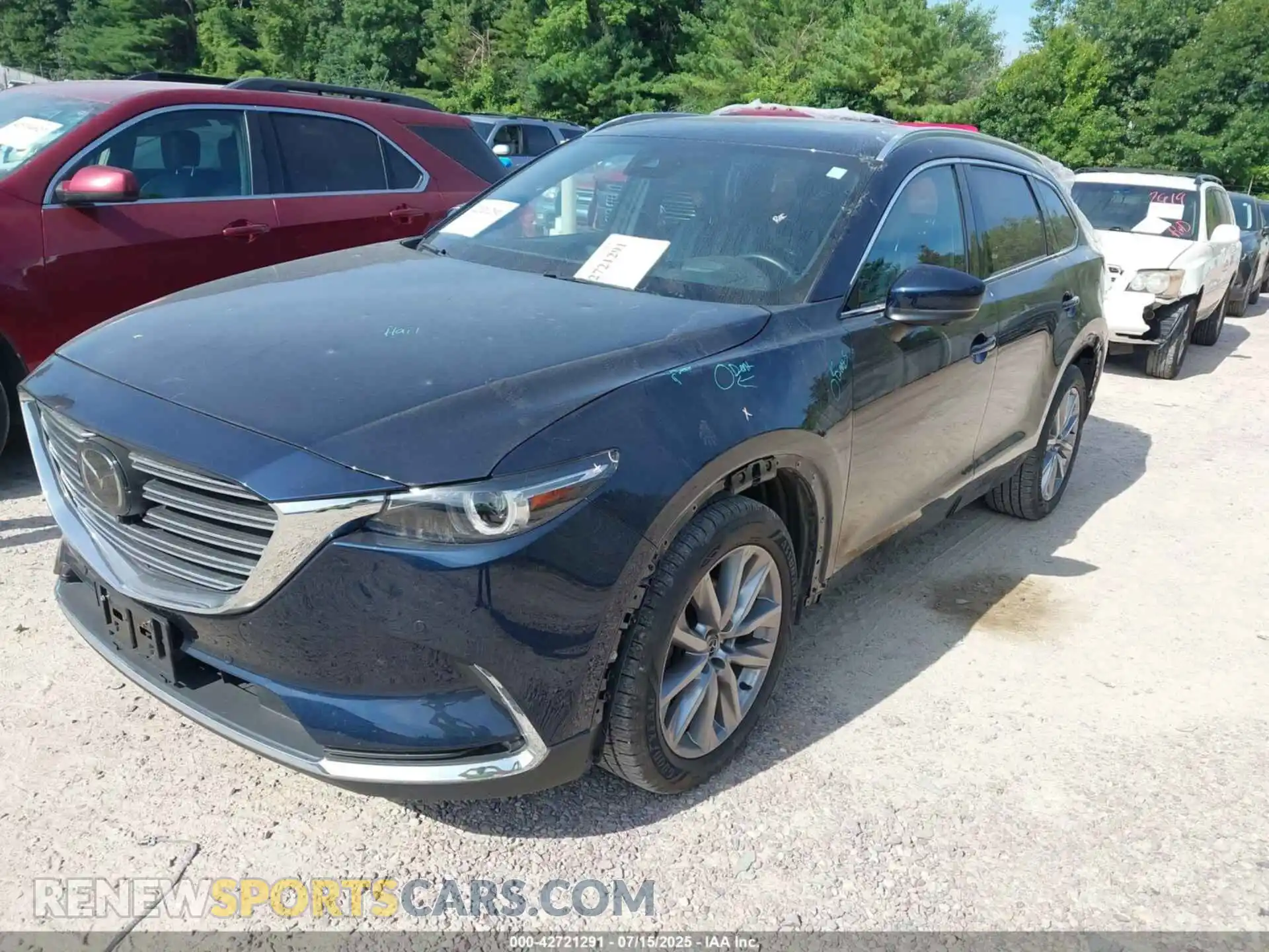 2 Photograph of a damaged car JM3TCBDY0M0519370 MAZDA CX-9 2021