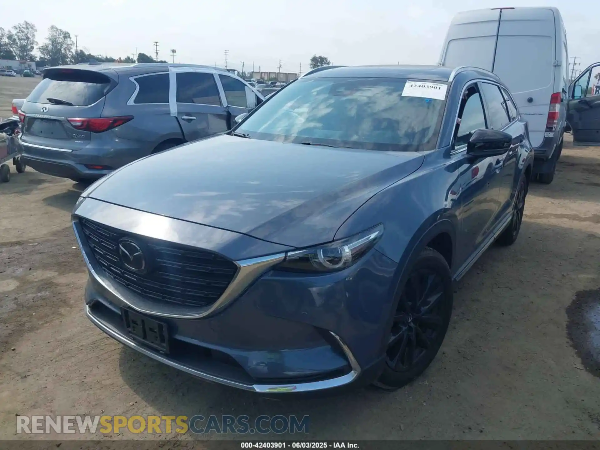 2 Photograph of a damaged car JM3TCBDY0M0526352 MAZDA CX-9 2021