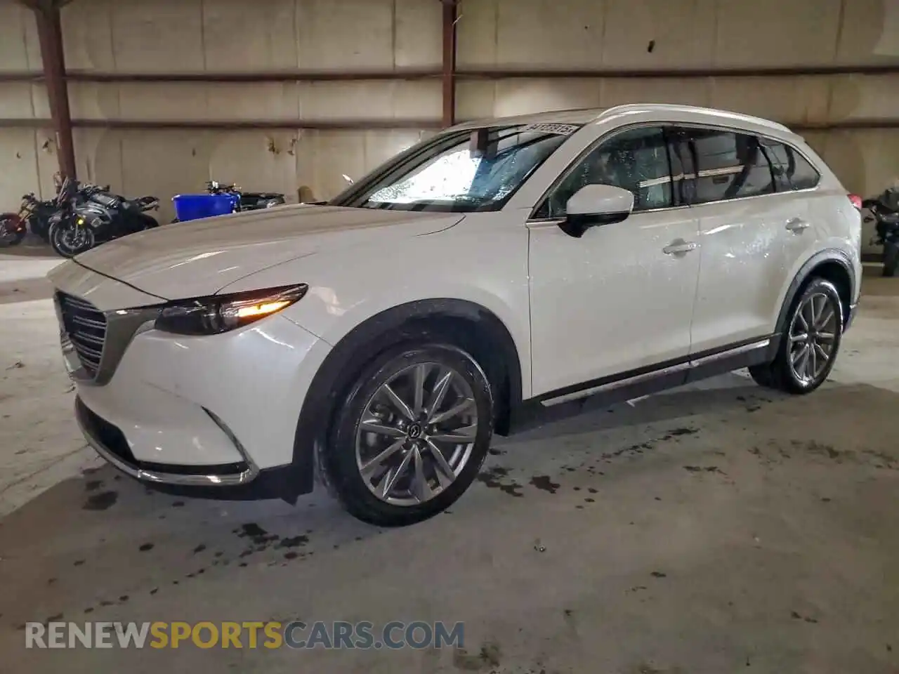 1 Photograph of a damaged car JM3TCBDY0M0534368 MAZDA CX-9 2021