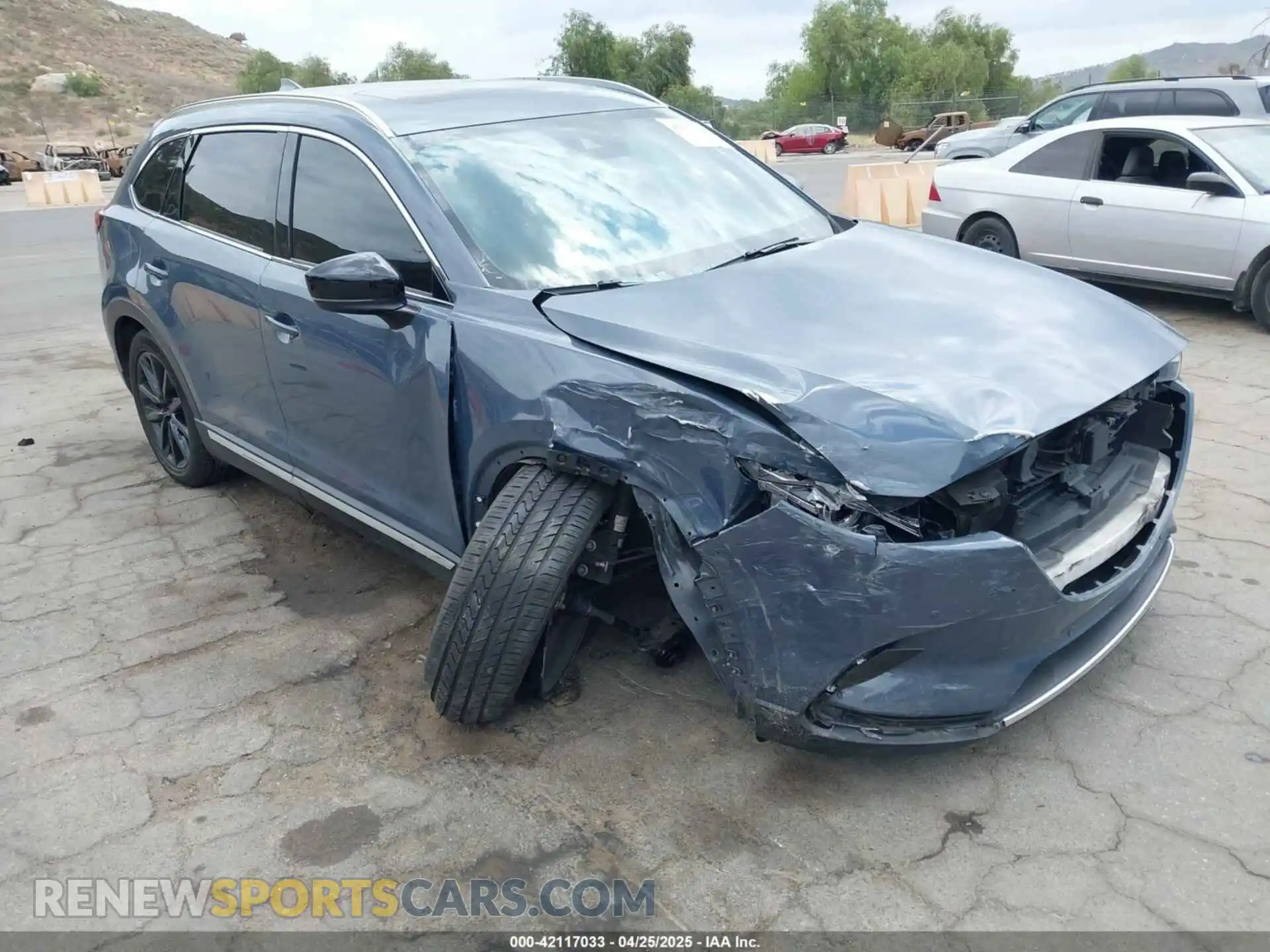 1 Photograph of a damaged car JM3TCBDY0M0538954 MAZDA CX-9 2021