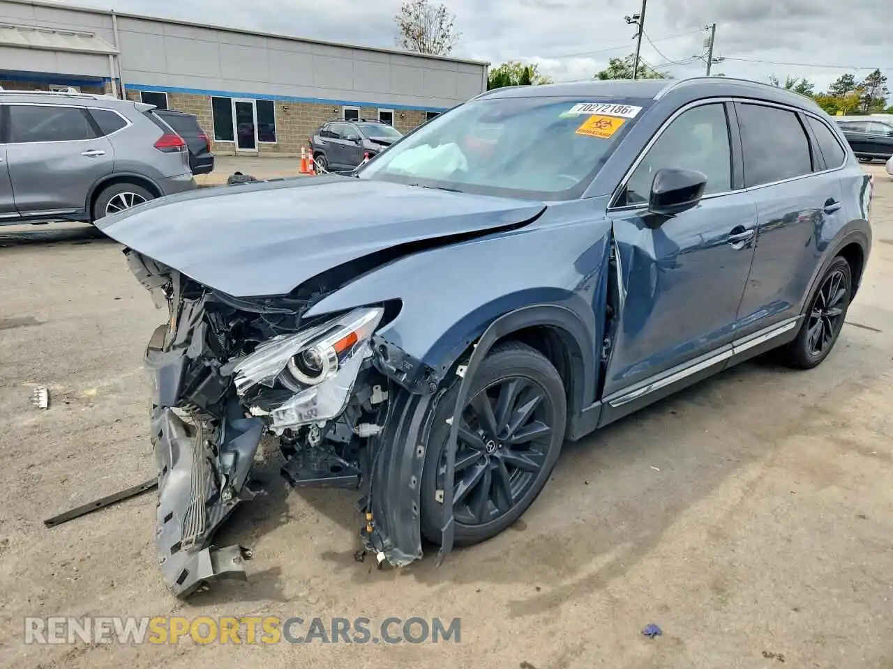 1 fotografías del automóvil dañado JM3TCBDY1M0510693 MAZDA CX-9 2021