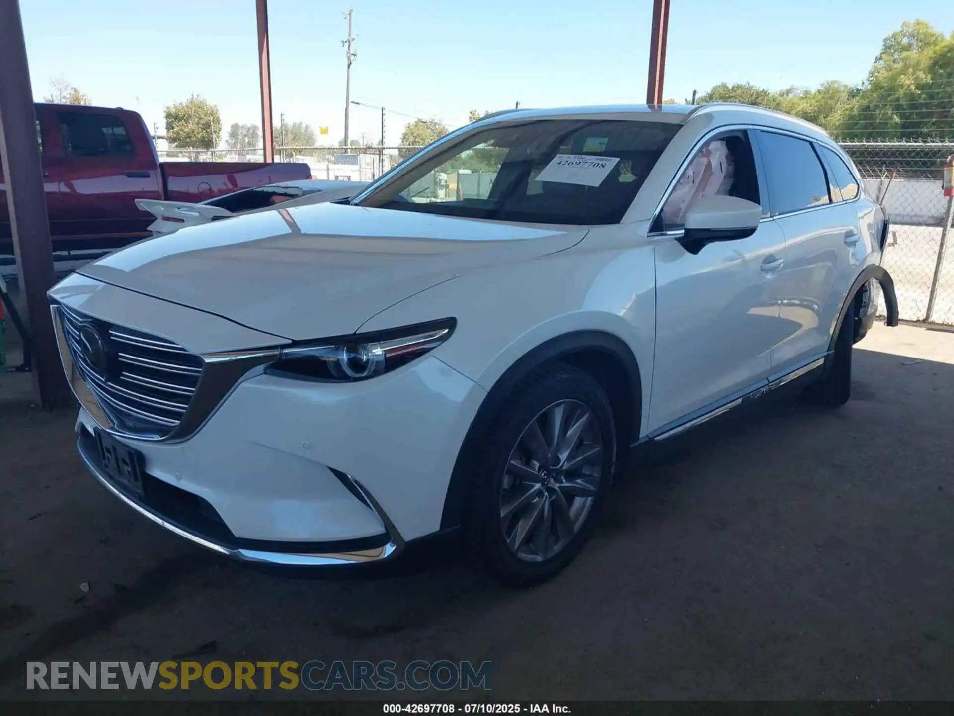 2 Photograph of a damaged car JM3TCBDY1M0516865 MAZDA CX-9 2021