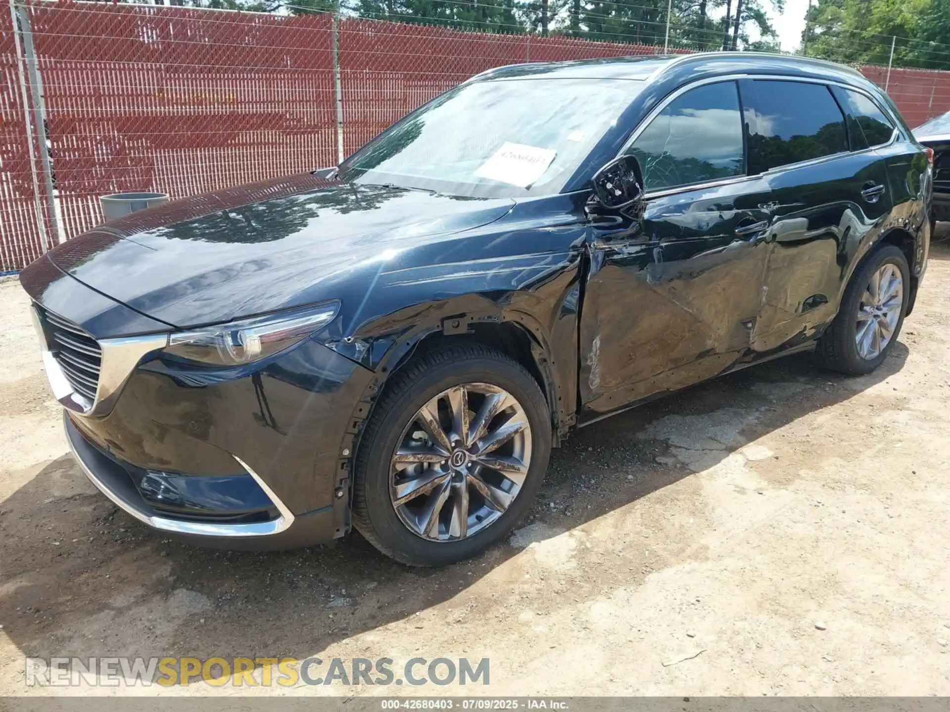 2 Photograph of a damaged car JM3TCBDY1M0526232 MAZDA CX-9 2021