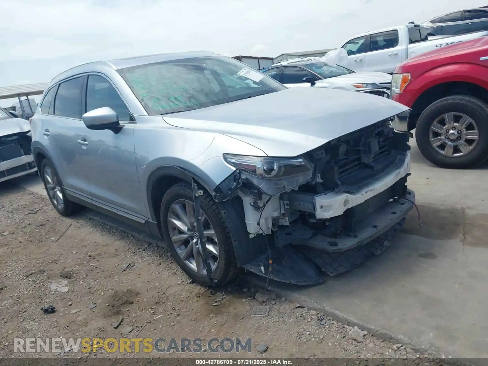 1 Photograph of a damaged car JM3TCBDY2M0523033 MAZDA CX-9 2021