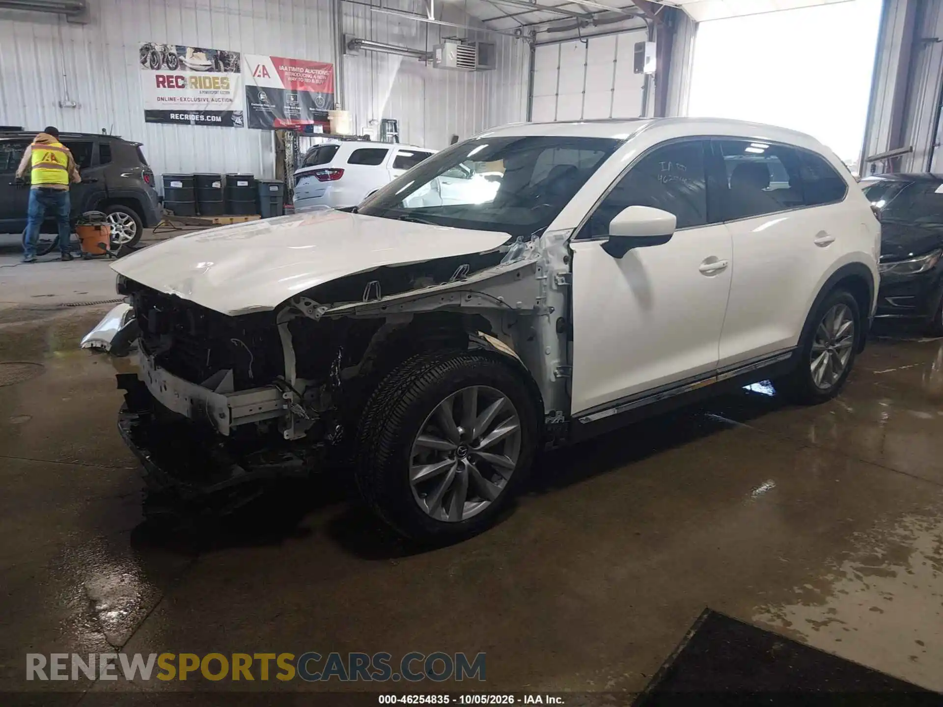 2 fotografías del automóvil dañado JM3TCBDY2M0526921 MAZDA CX-9 2021