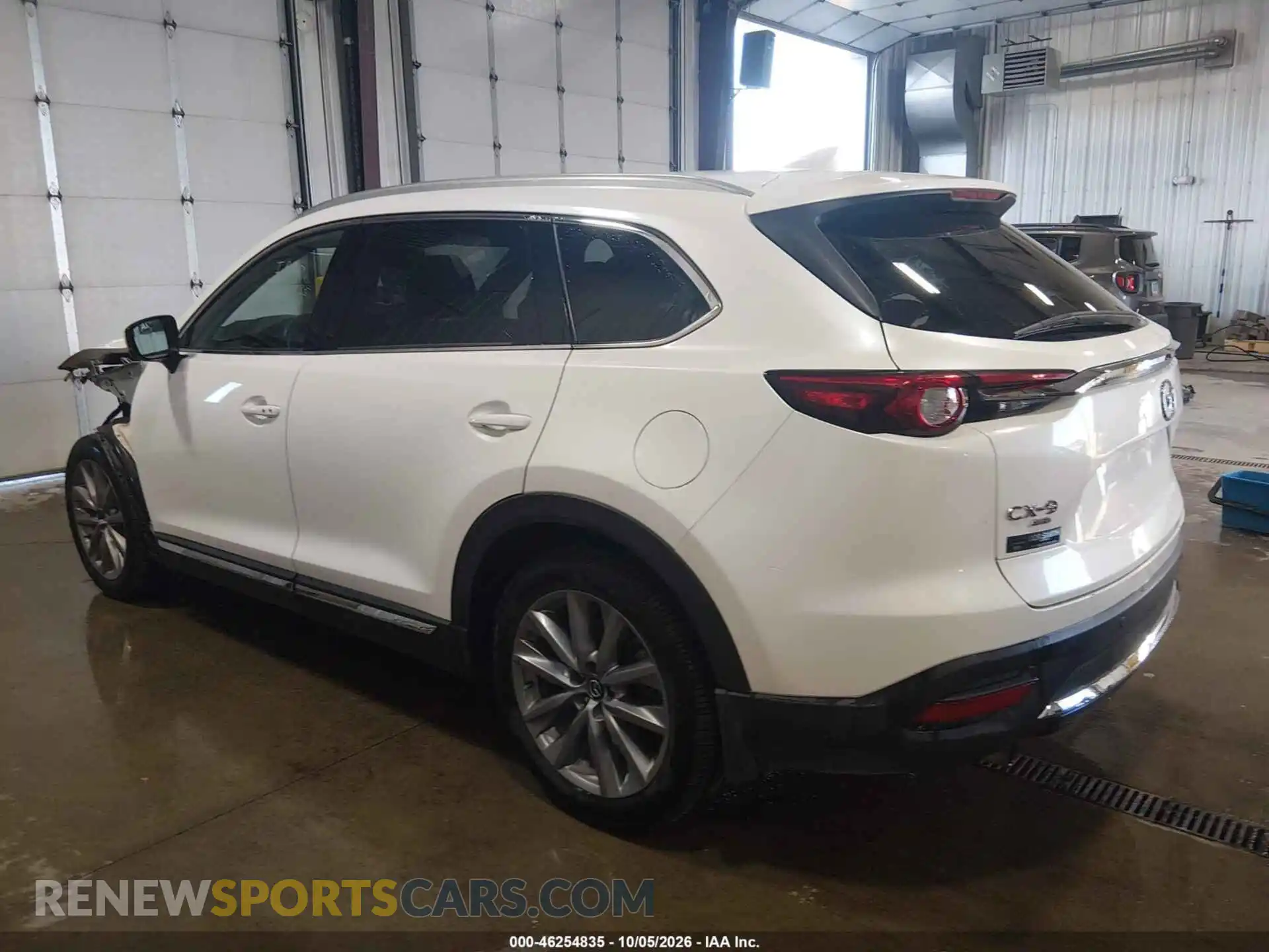 3 fotografías del automóvil dañado JM3TCBDY2M0526921 MAZDA CX-9 2021