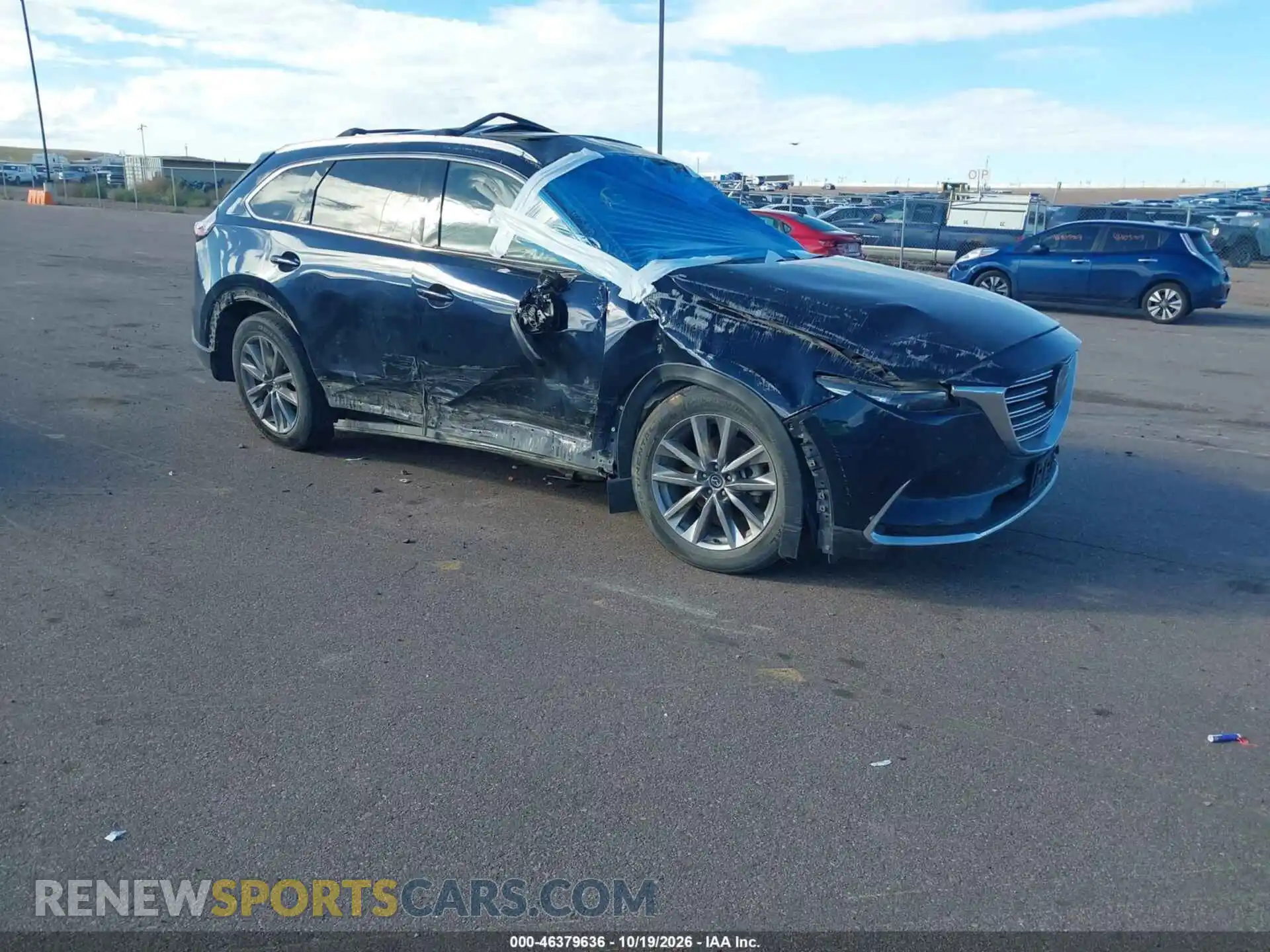 1 Photograph of a damaged car JM3TCBDY3M0501817 MAZDA CX-9 2021