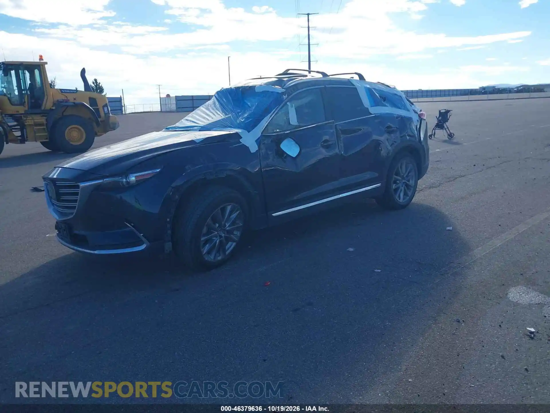 2 Photograph of a damaged car JM3TCBDY3M0501817 MAZDA CX-9 2021