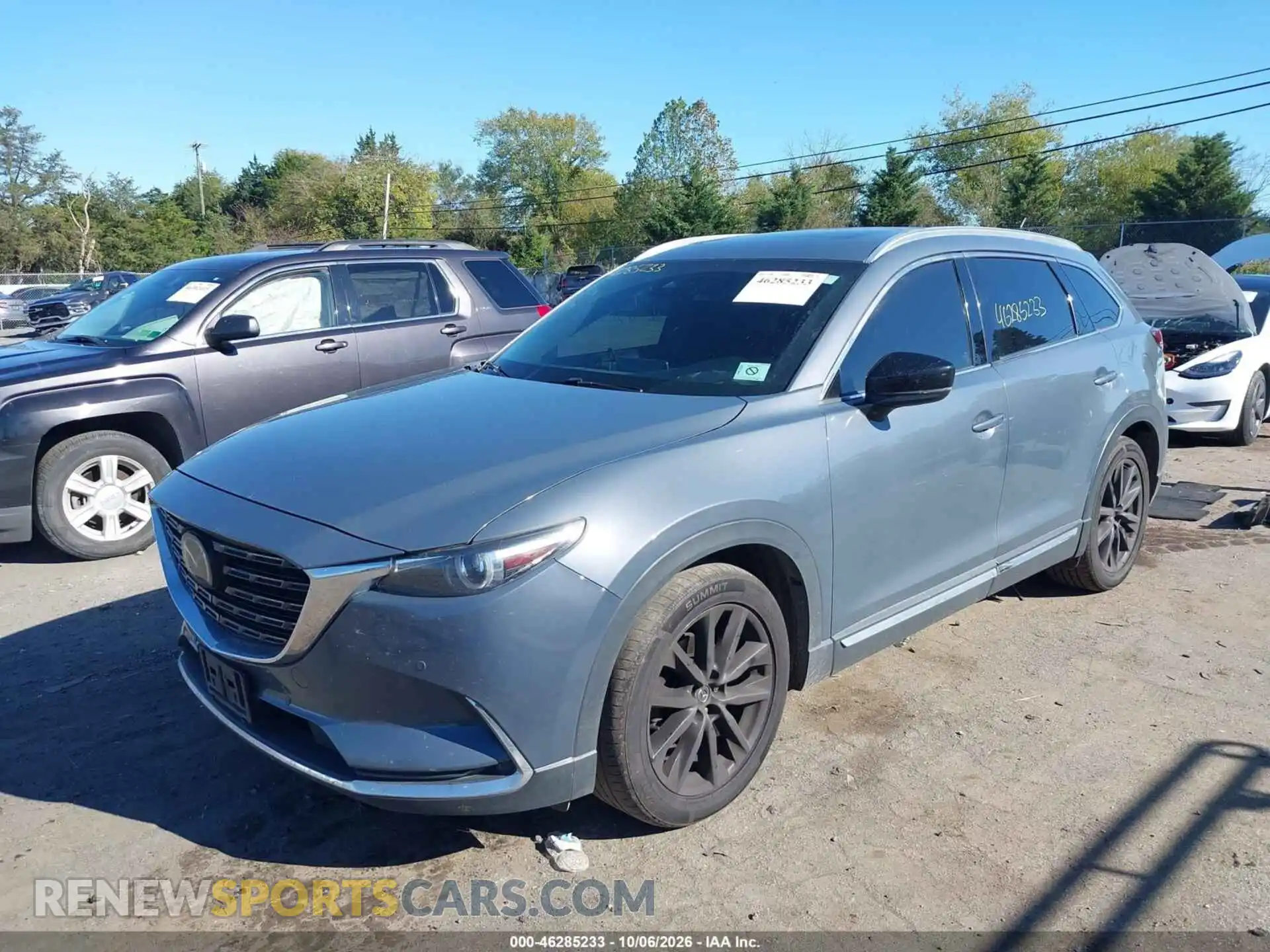 2 Photograph of a damaged car JM3TCBDY3M0505222 MAZDA CX-9 2021