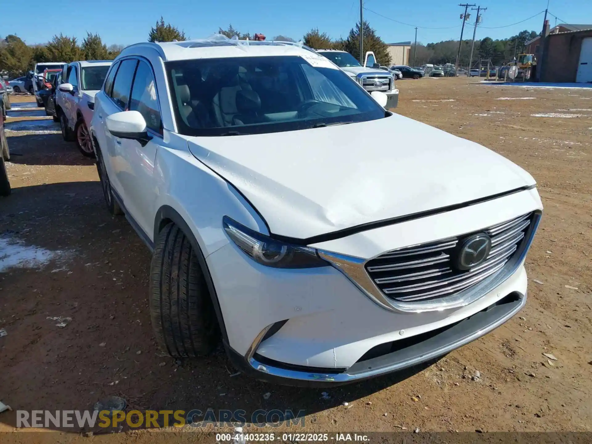 1 Photograph of a damaged car JM3TCBDY3M0506600 MAZDA CX-9 2021