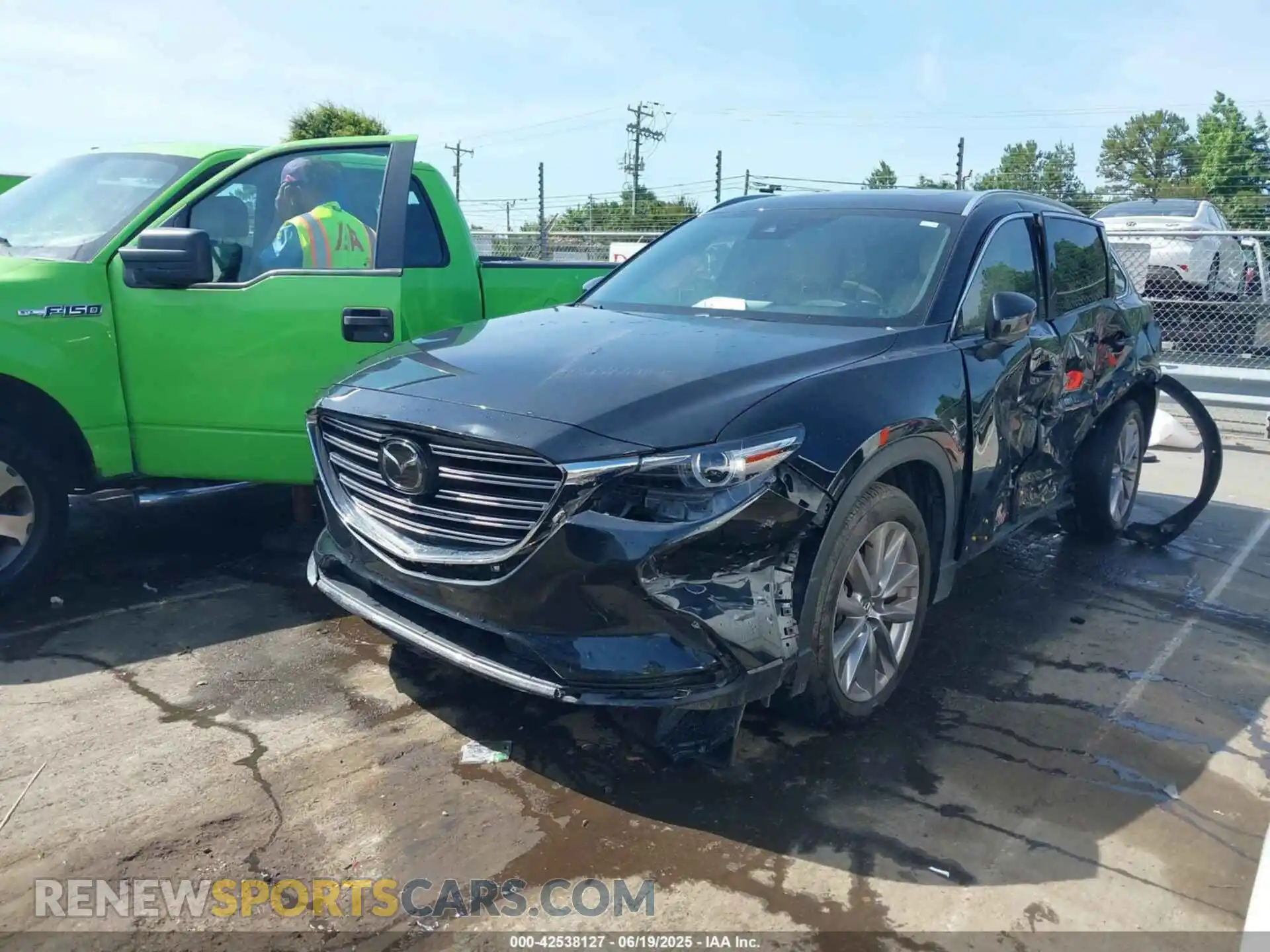 2 Photograph of a damaged car JM3TCBDY3M0524241 MAZDA CX-9 2021