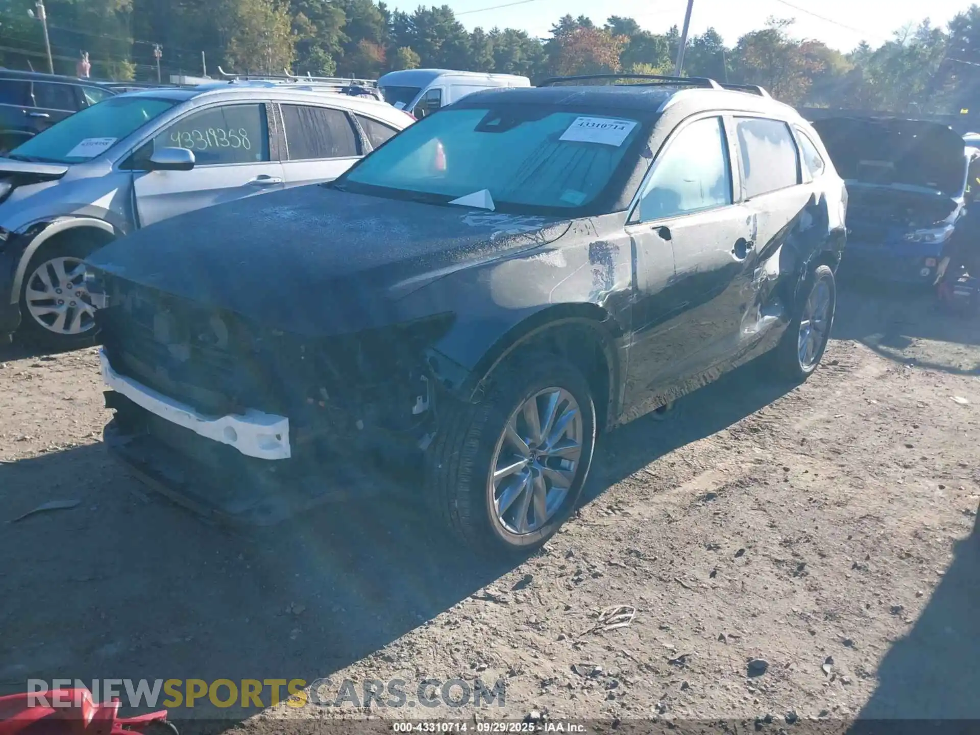 2 Photograph of a damaged car JM3TCBDY3M0534350 MAZDA CX-9 2021