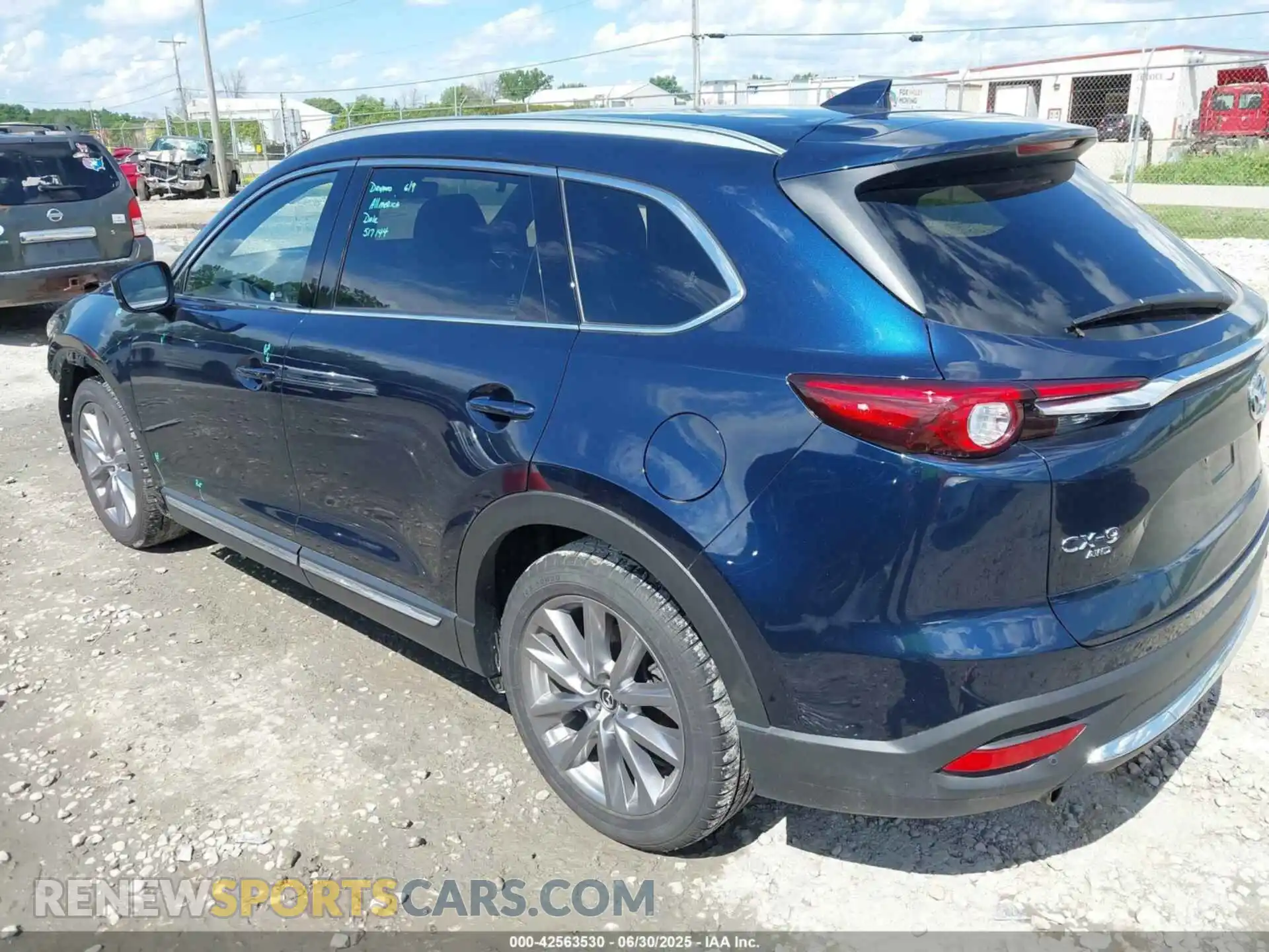 3 Photograph of a damaged car JM3TCBDY4M0513099 MAZDA CX-9 2021