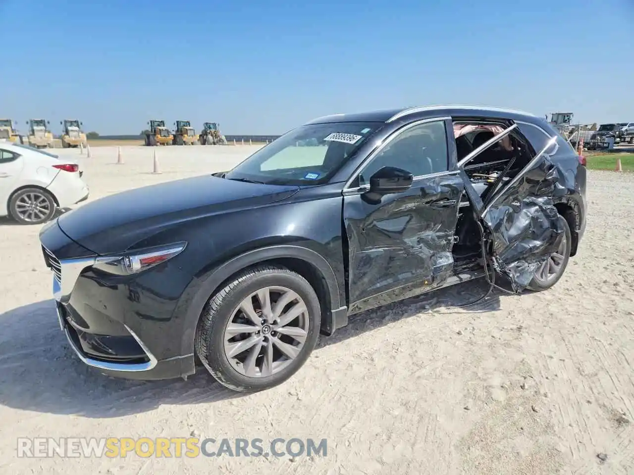 1 Photograph of a damaged car JM3TCBDY4M0534521 MAZDA CX-9 2021