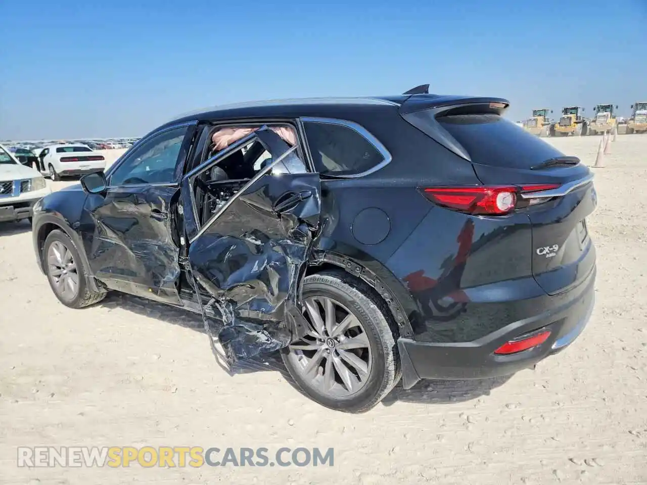 2 Photograph of a damaged car JM3TCBDY4M0534521 MAZDA CX-9 2021