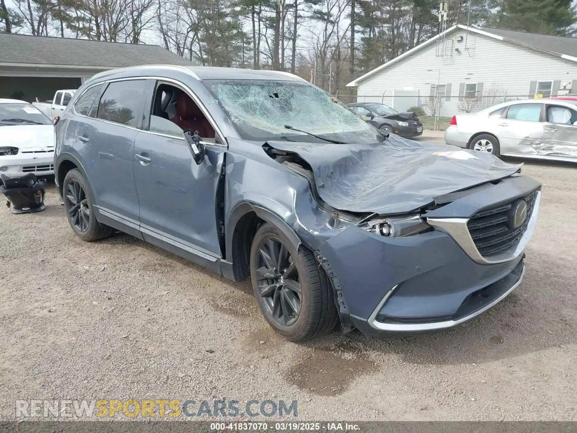 1 Фотография поврежденного автомобиля JM3TCBDY4M0538083 MAZDA CX-9 2021